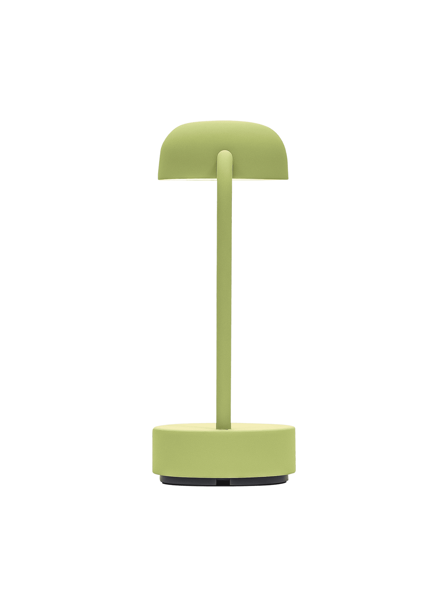 Rechargeable and dimmable Fokus Moss LED lamp by Kooduu, a stylish addition to your bedside or workspace.