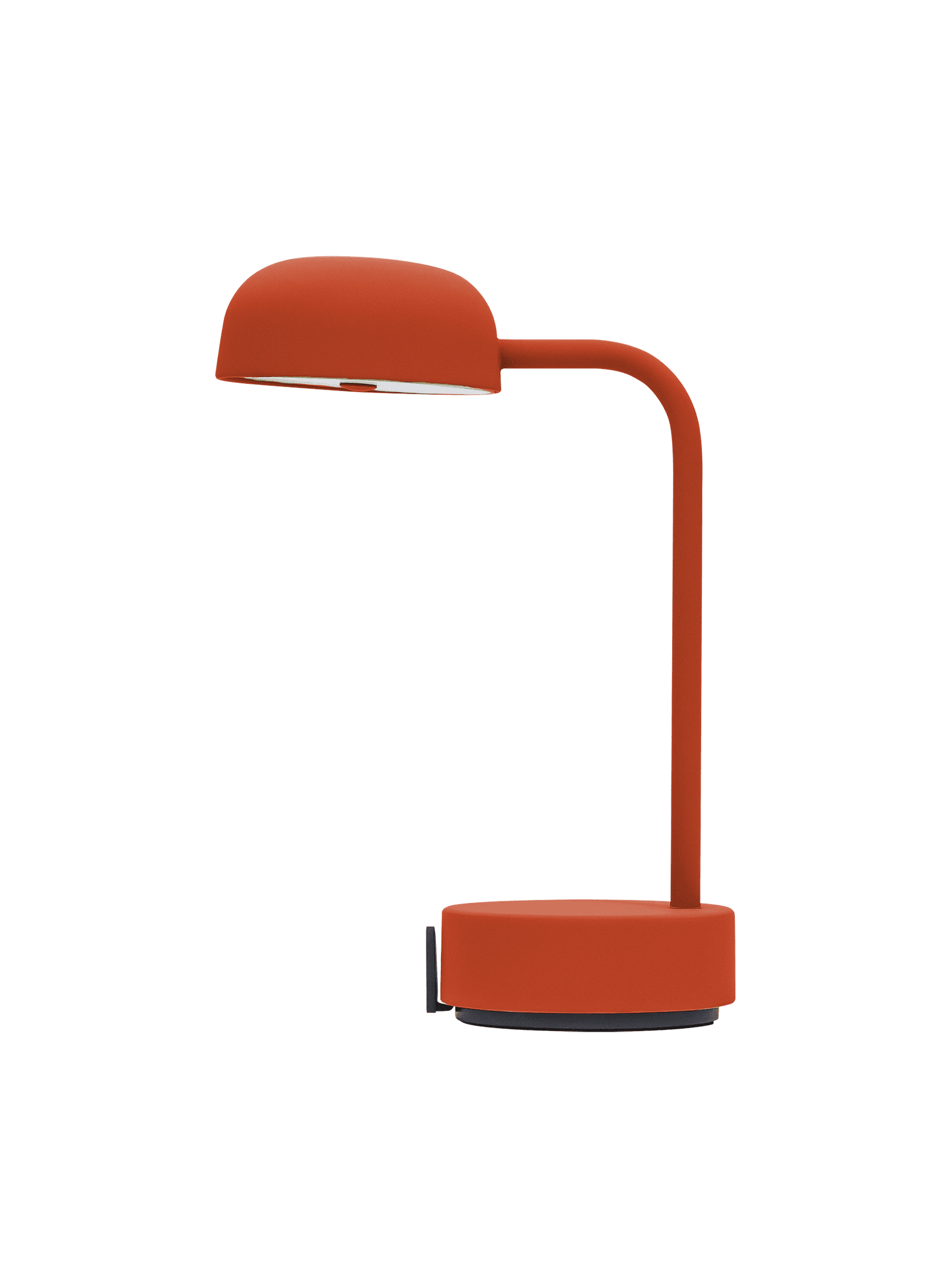 Kooduu Fokus Orange LED lamp – modern design, long battery life, and adjustable lighting for Canadian homes and offices.