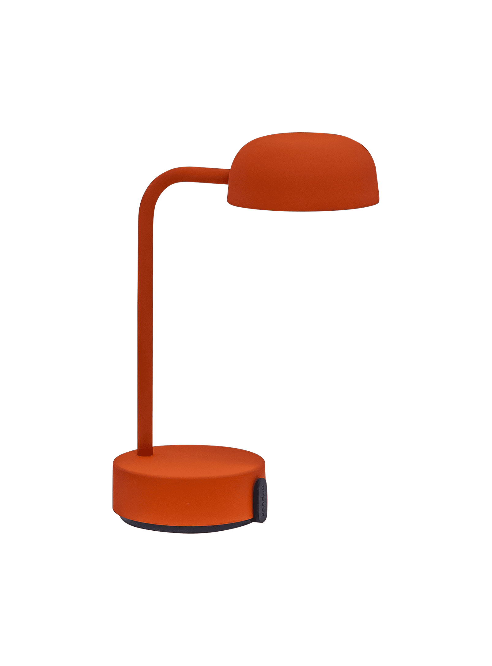 Fokus Orange by Kooduu – rechargeable LED table lamp with adjustable lighting, perfect for work or relaxation in Canadian homes.