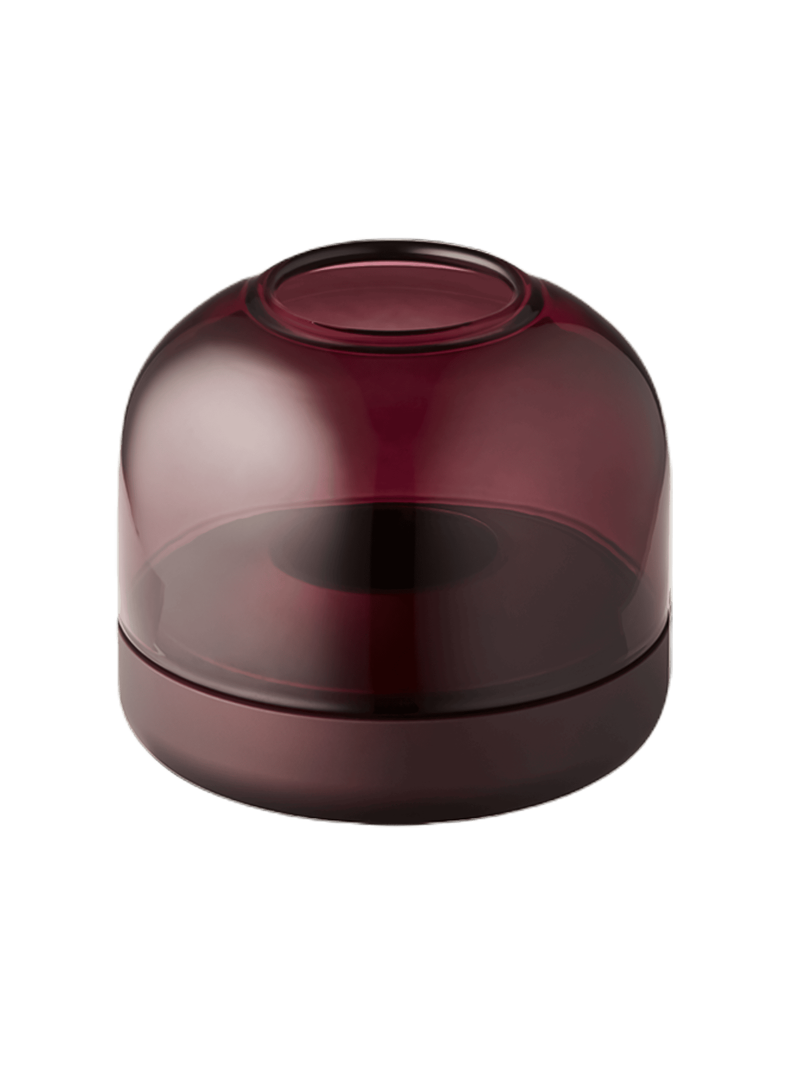 Purple Glow 08 by Kooduu – modern, high-end candle holder offering safe and rechargeable LED lighting for elegant home decor.