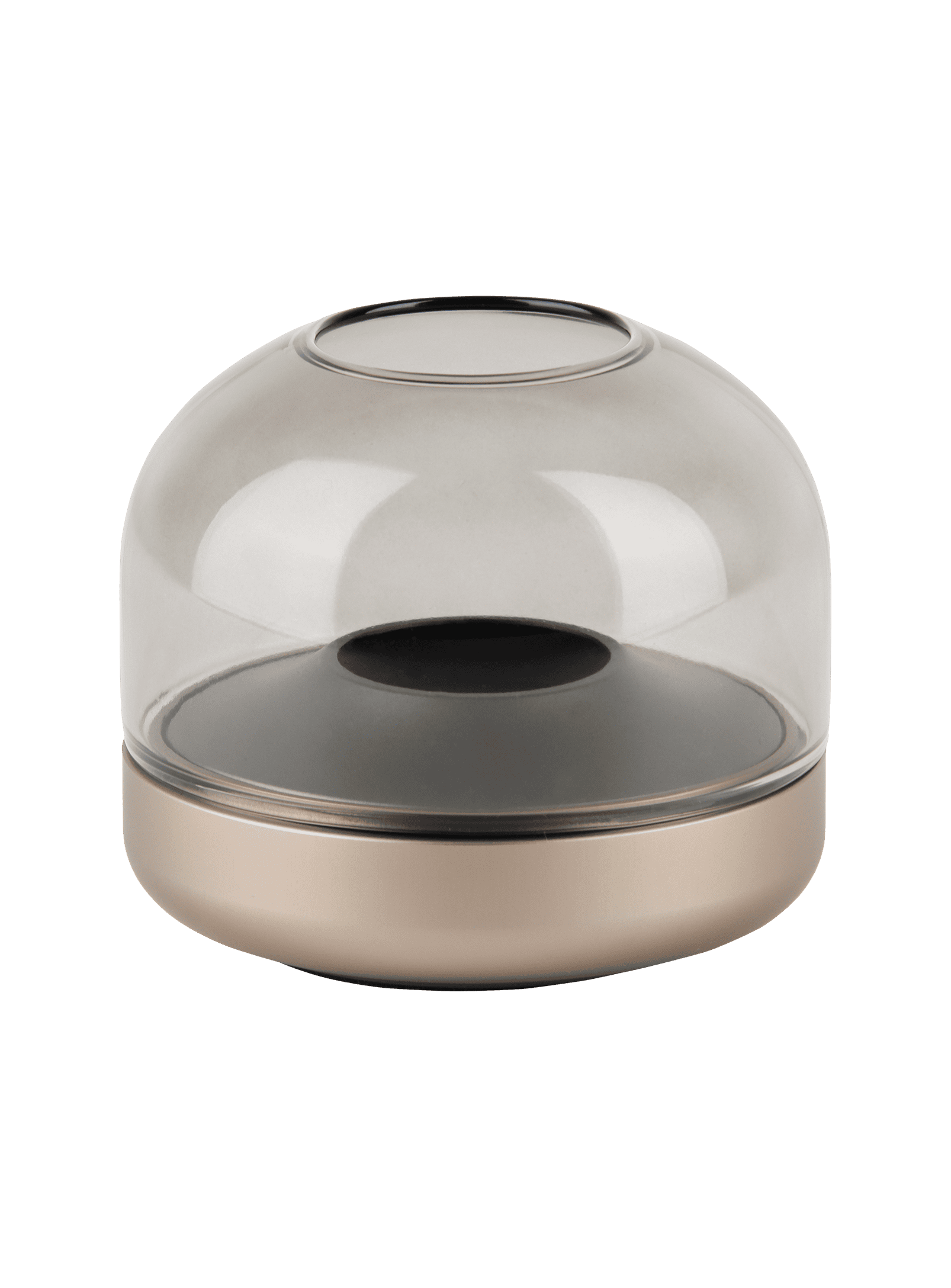 Elevate your decor with the Kooduu Glow 08 Sepia, offering sophisticated, flameless LED lighting with a sleek Danish design.