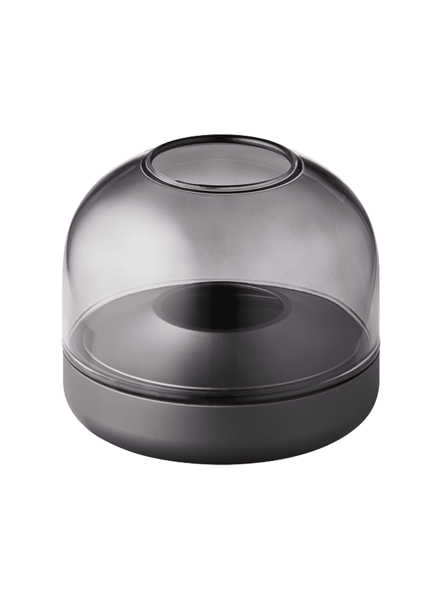 Elevate your decor with the Kooduu Glow 08 Smokey Grey, offering sophisticated, rechargeable LED candlelight for a tranquil atmosphere.