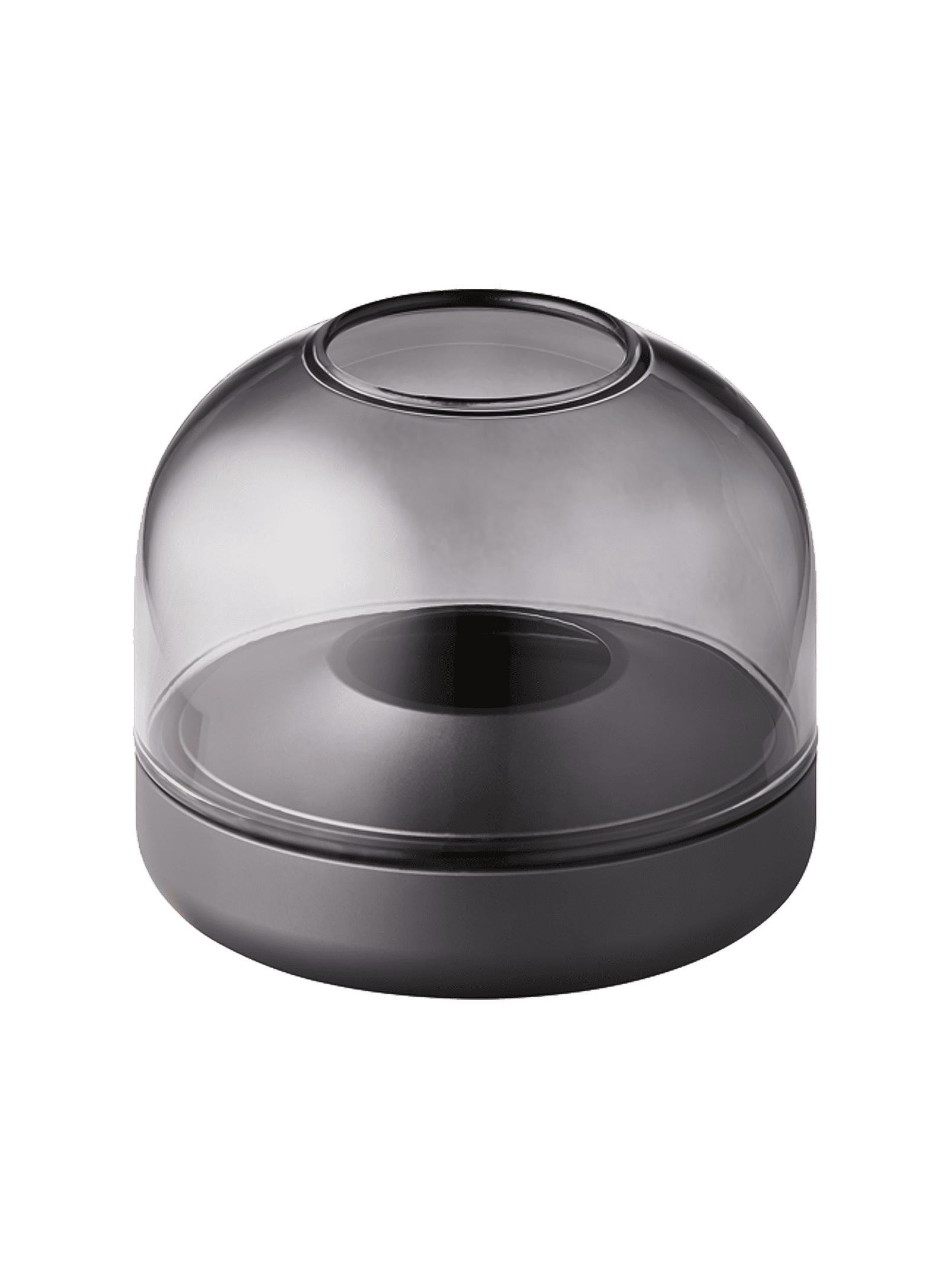 Elevate your decor with the Kooduu Glow 08 Smokey Grey, offering sophisticated, rechargeable LED candlelight for a tranquil atmosphere.