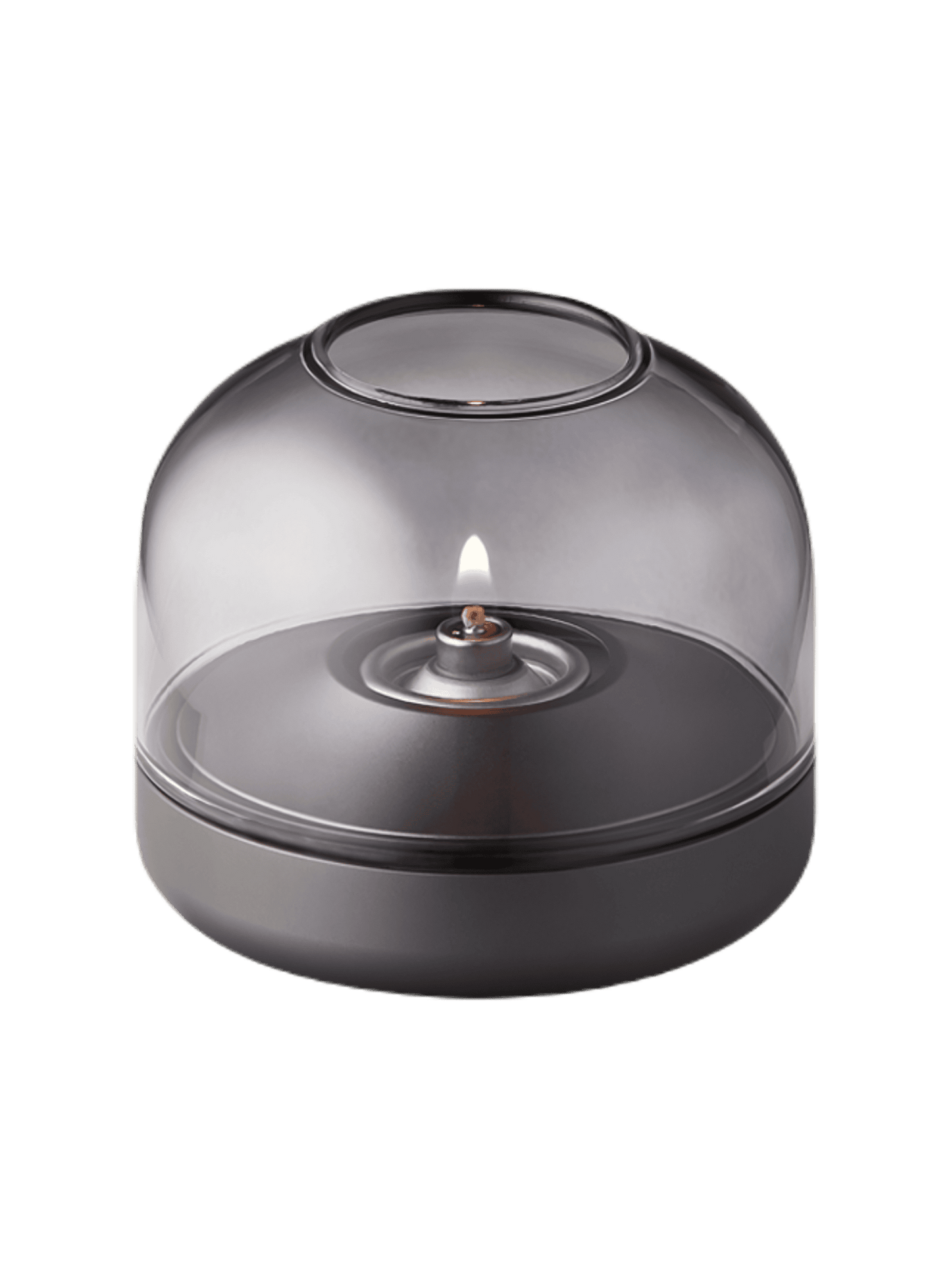Danish-inspired Glow 08 Smokey Grey by Kooduu – stylish and safe alternative to traditional candles with rechargeable LED light.