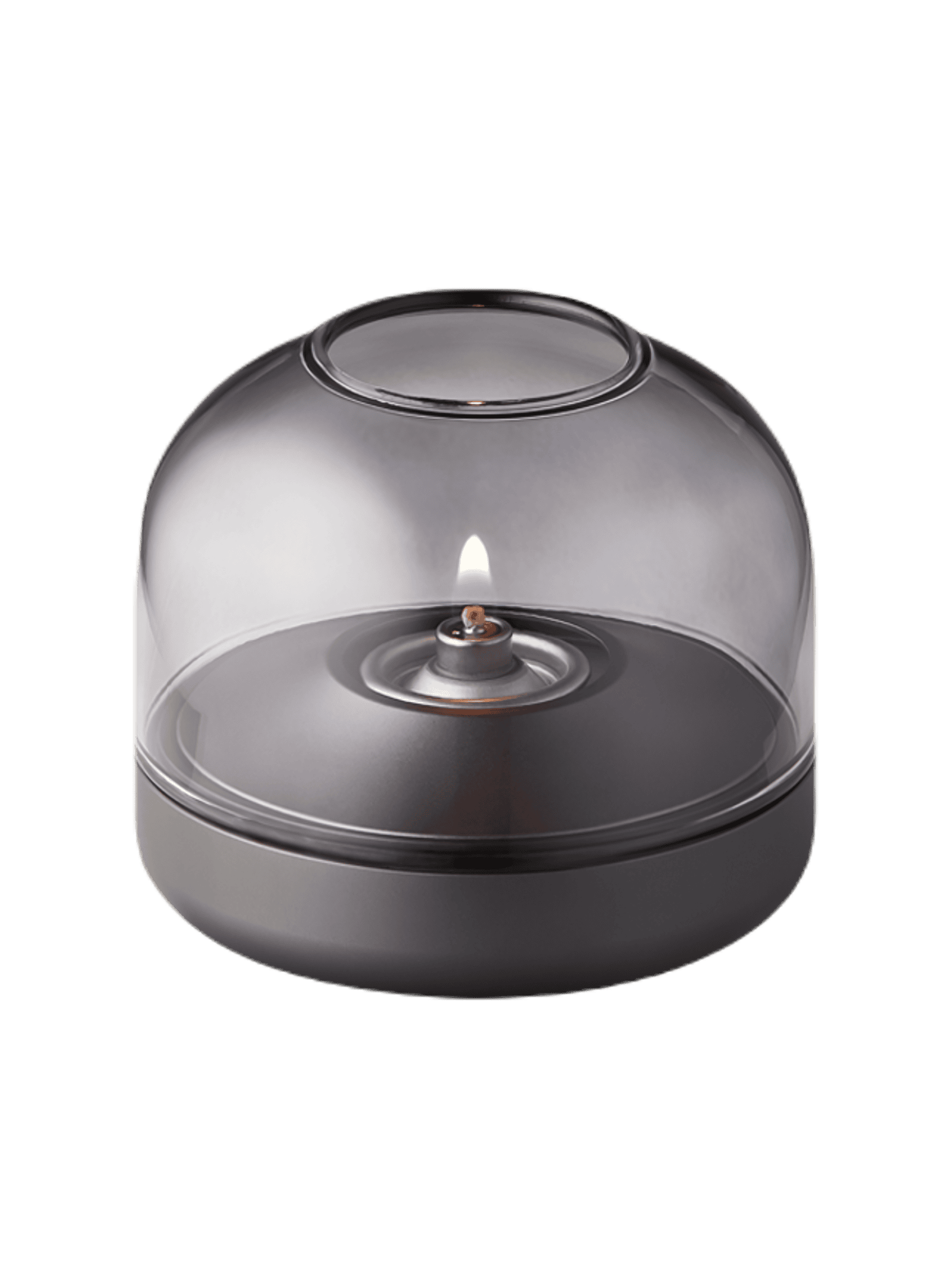 Danish-inspired Glow 08 Smokey Grey by Kooduu – stylish and safe alternative to traditional candles with rechargeable LED light.