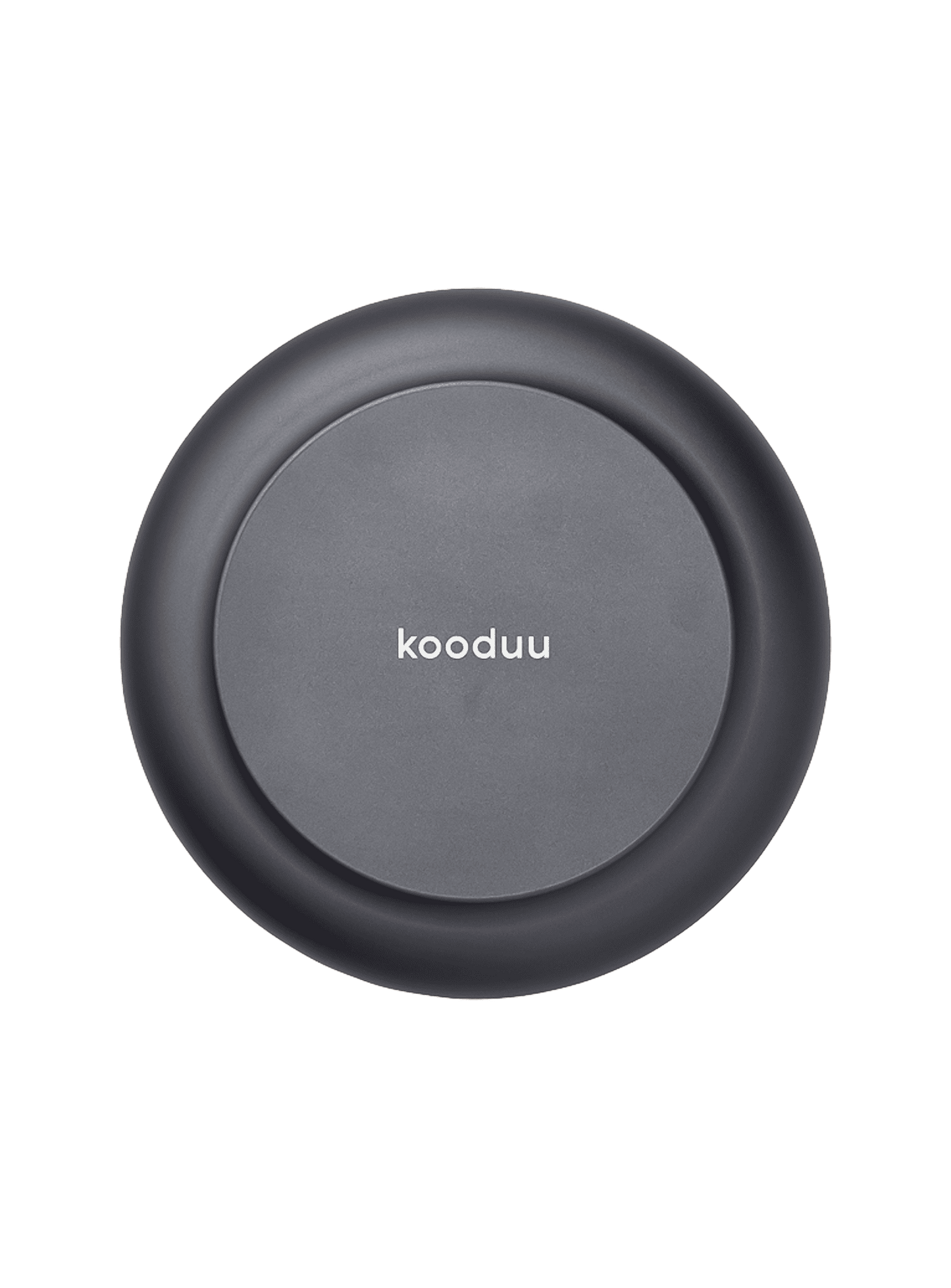 Flameless and sleek, the Kooduu Glow 08 Smokey Grey offers rechargeable LED candlelight with a modern, high-end design.