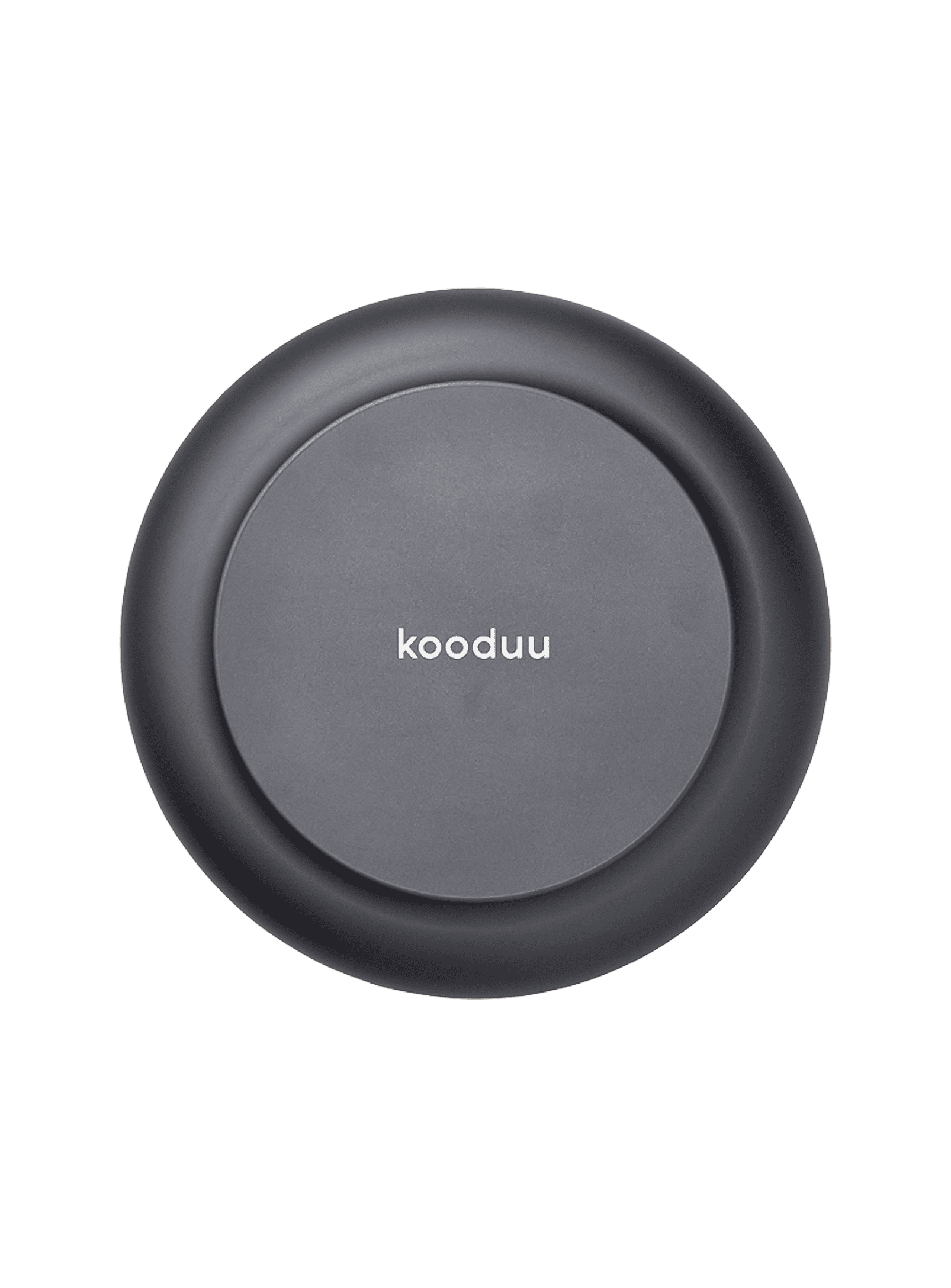 Flameless and sleek, the Kooduu Glow 08 Smokey Grey offers rechargeable LED candlelight with a modern, high-end design.