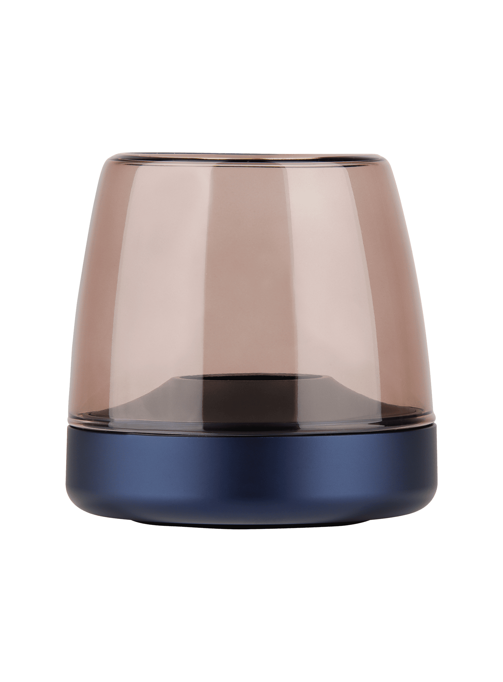 Kooduu Glow 10 Cobalt Blue – elegant, rechargeable LED candle holder for a safer and more durable alternative to traditional candles.