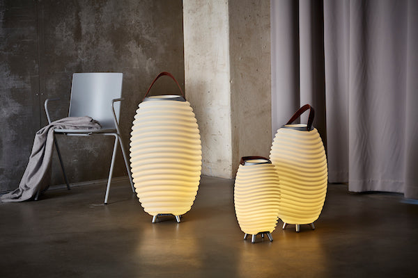 Bring convenience and style to your home with the Kooduu Synergy - the versatile LED lamp that offers four adjustable light levels, a Bluetooth speaker, and a bottle holder or wine cooler all in one. With its sleek design and customizable features, this lamp is perfect for any space, whether you're hosting a party or enjoying a quiet night in. Order now and experience the perfect combination of style and functionality with Kooduu Synergy.