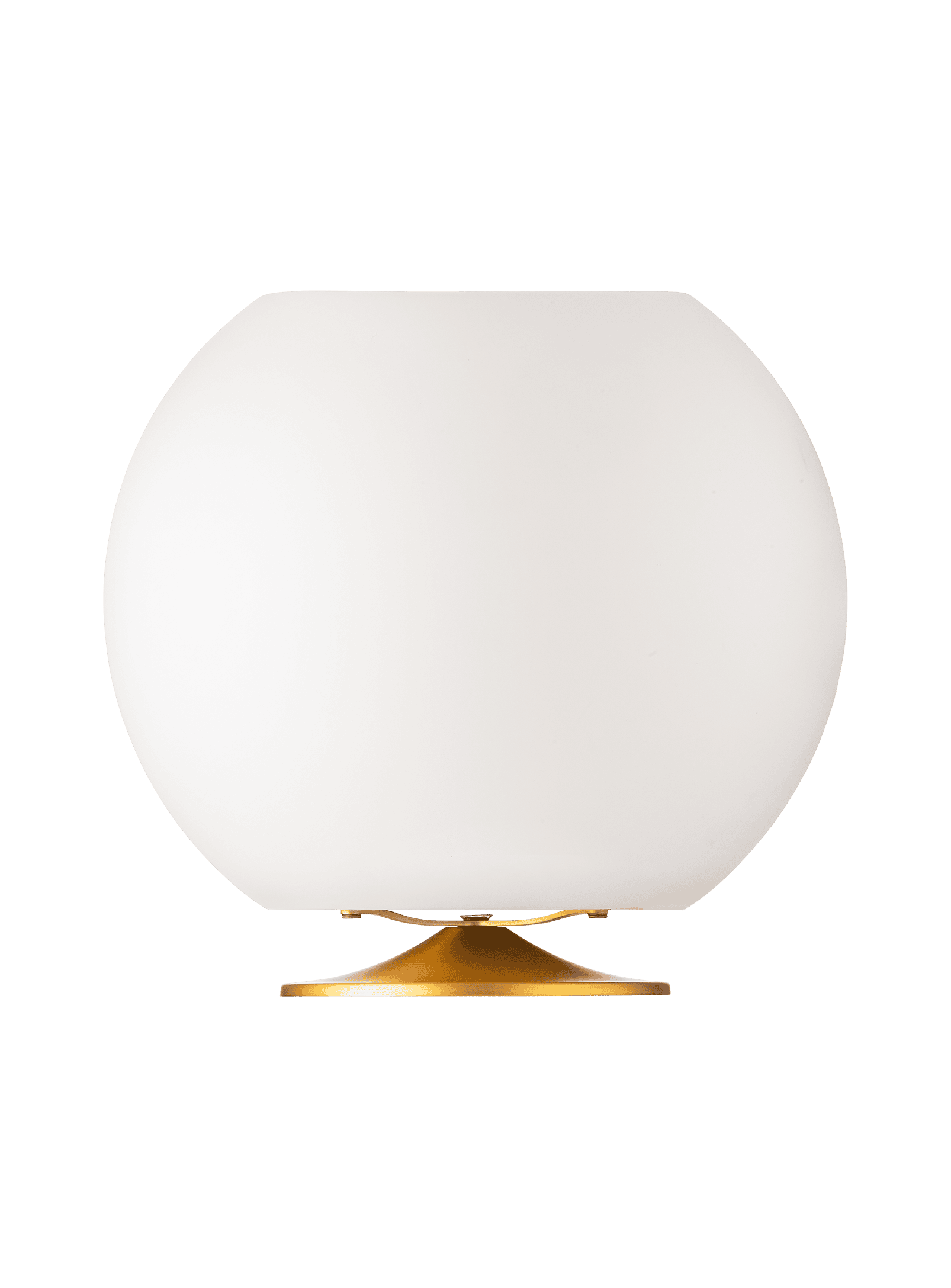 Kooduu Sphere Brass – Danish-designed LED lamp, Bluetooth speaker, and drink cooler for modern home decor.