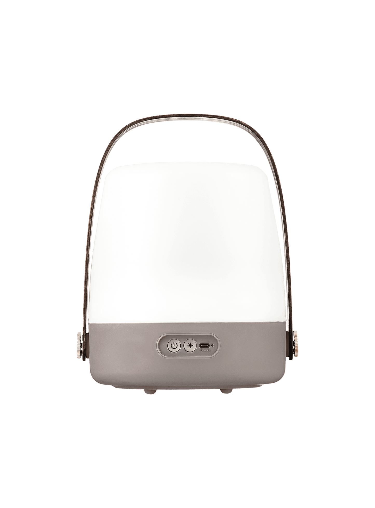 Lite-up Earth portable LED lamp – compact and rechargeable, offering 4 warm light settings for versatile indoor or outdoor use.