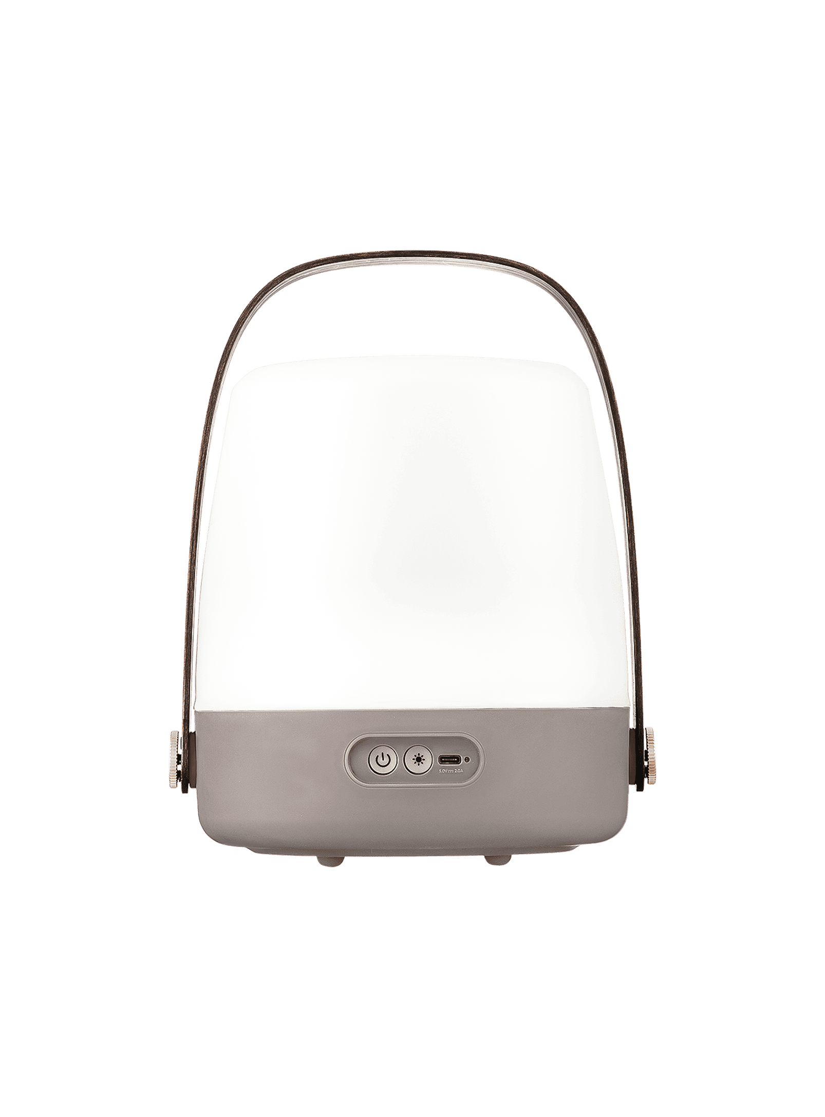 Lite-up Earth portable LED lamp – compact and rechargeable, offering 4 warm light settings for versatile indoor or outdoor use.