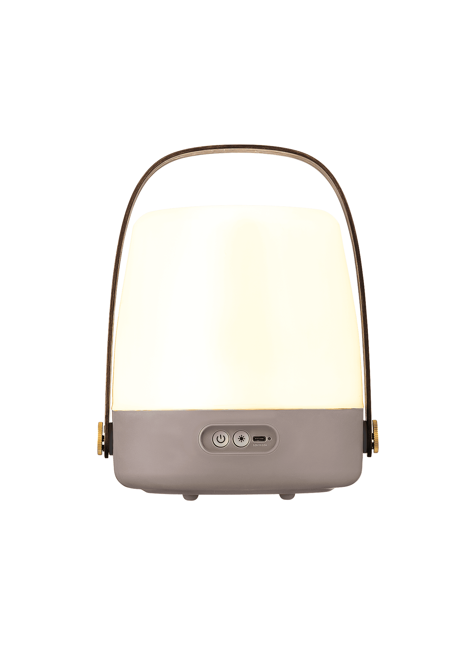 Lite-up Earth by Kooduu – portable LED table lamp with 4 warm light settings for creating a cozy atmosphere anywhere.
