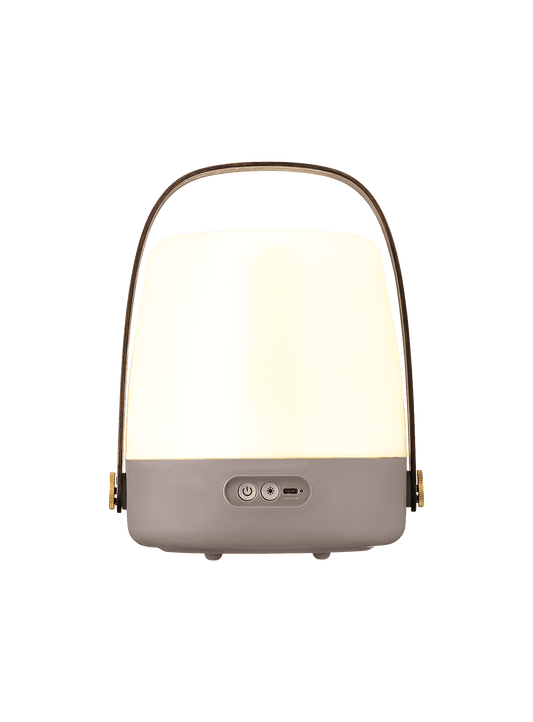 Lite-up Earth by Kooduu – portable LED table lamp with 4 warm light settings for creating a cozy atmosphere anywhere.