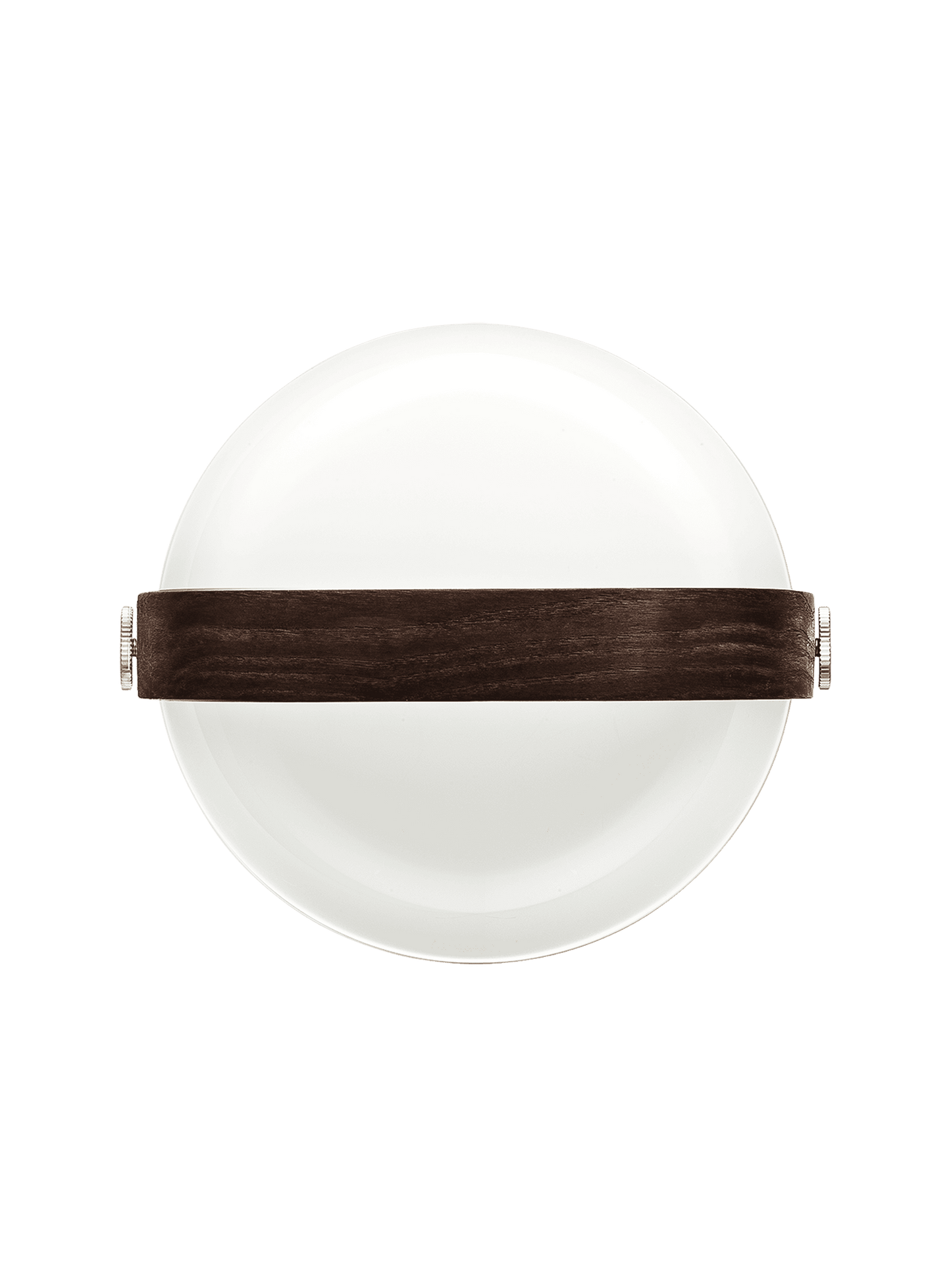 Lite-up Earth by Kooduu – portable, dimmable LED lamp with warm white light and wooden handle for cozy home decor.