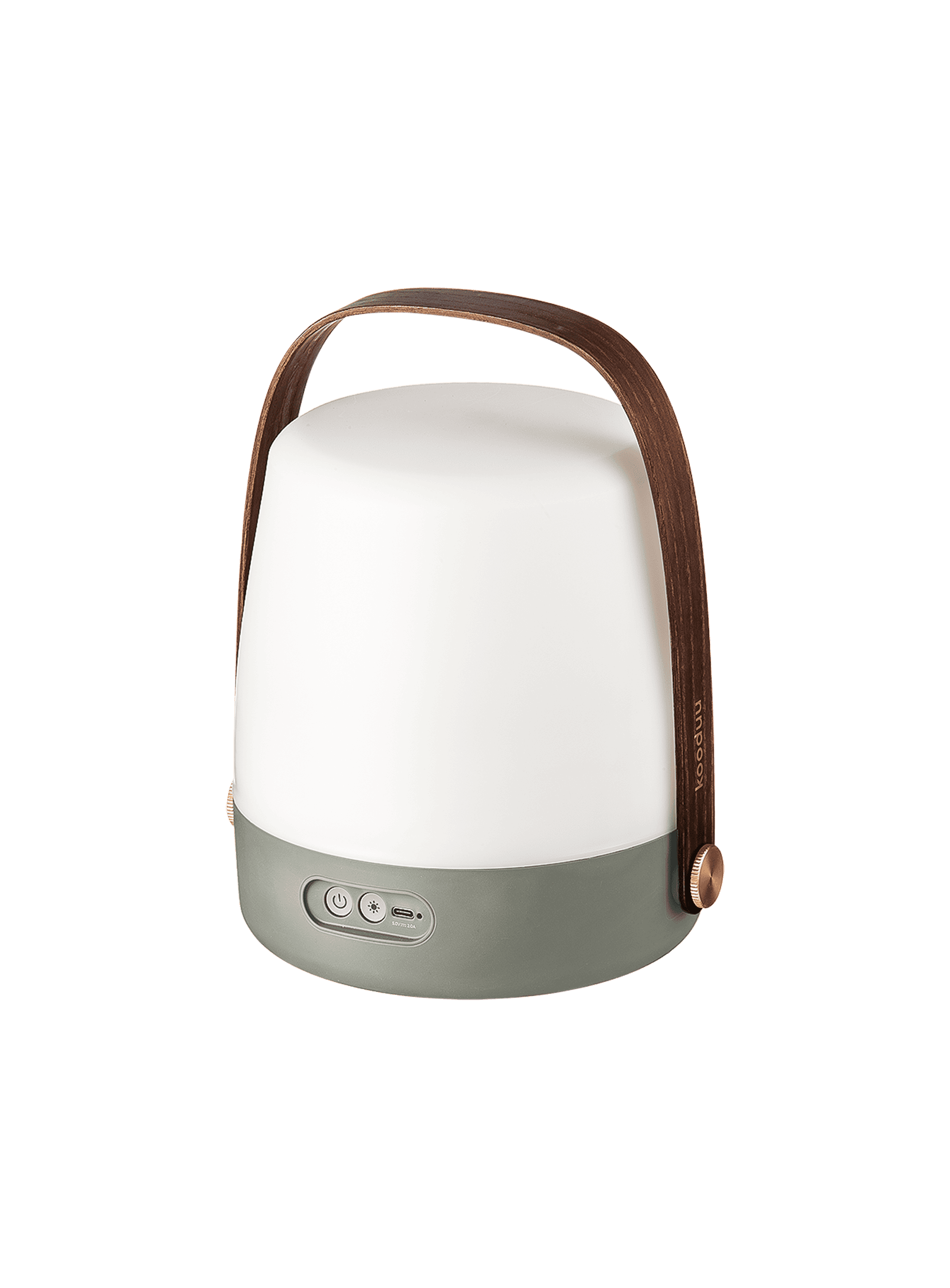 Lite-up Petroleum by Kooduu – rechargeable LED lamp with 4 warm light settings, perfect for creating a relaxing ambiance.