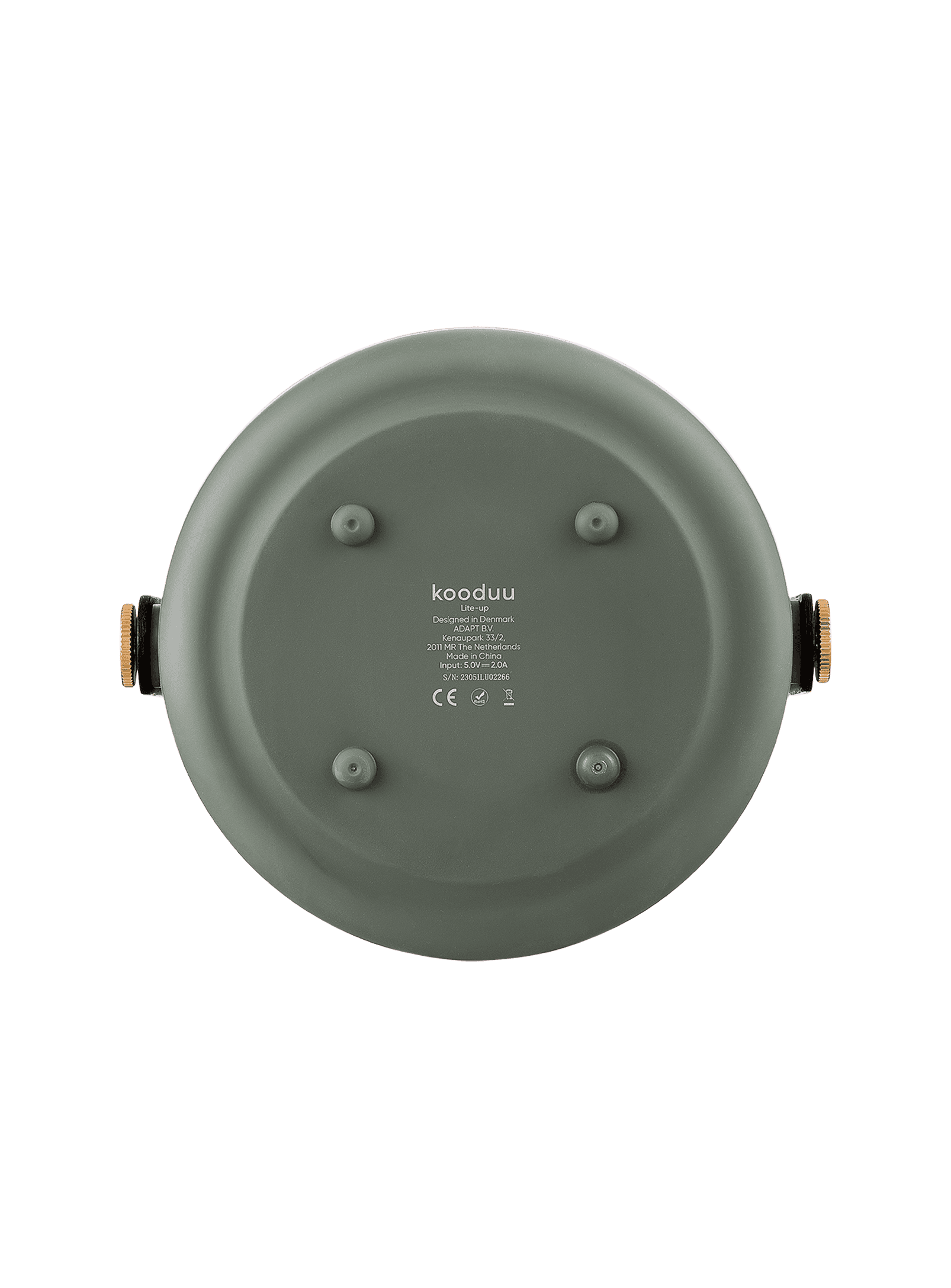 Kooduu Lite-up Petroleum – compact and rechargeable LED lamp with warm light settings for creating the perfect mood anywhere.