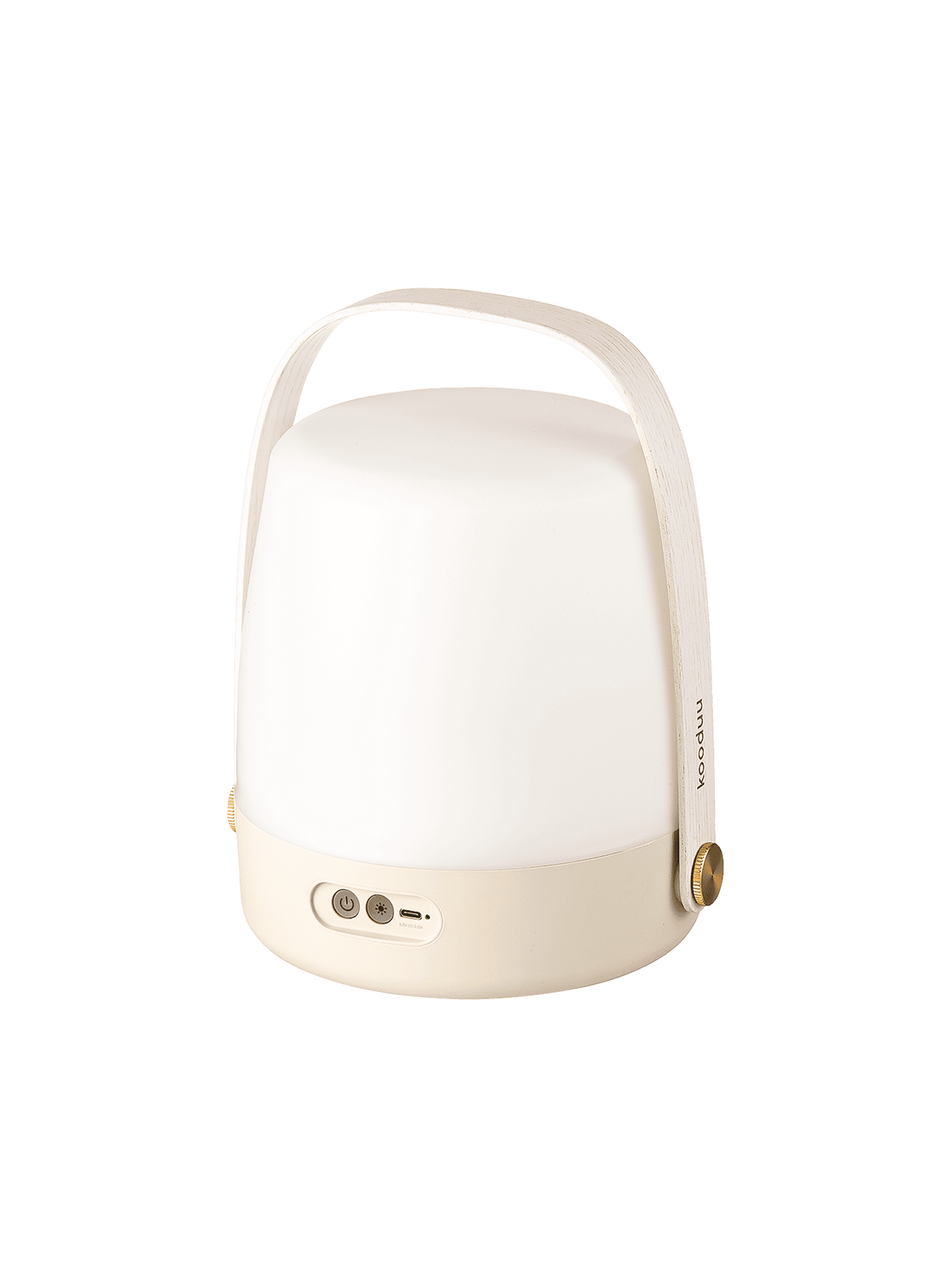 Lite-up Sand by Kooduu – rechargeable LED lamp with 4 warm light settings, perfect for creating a relaxing ambiance.