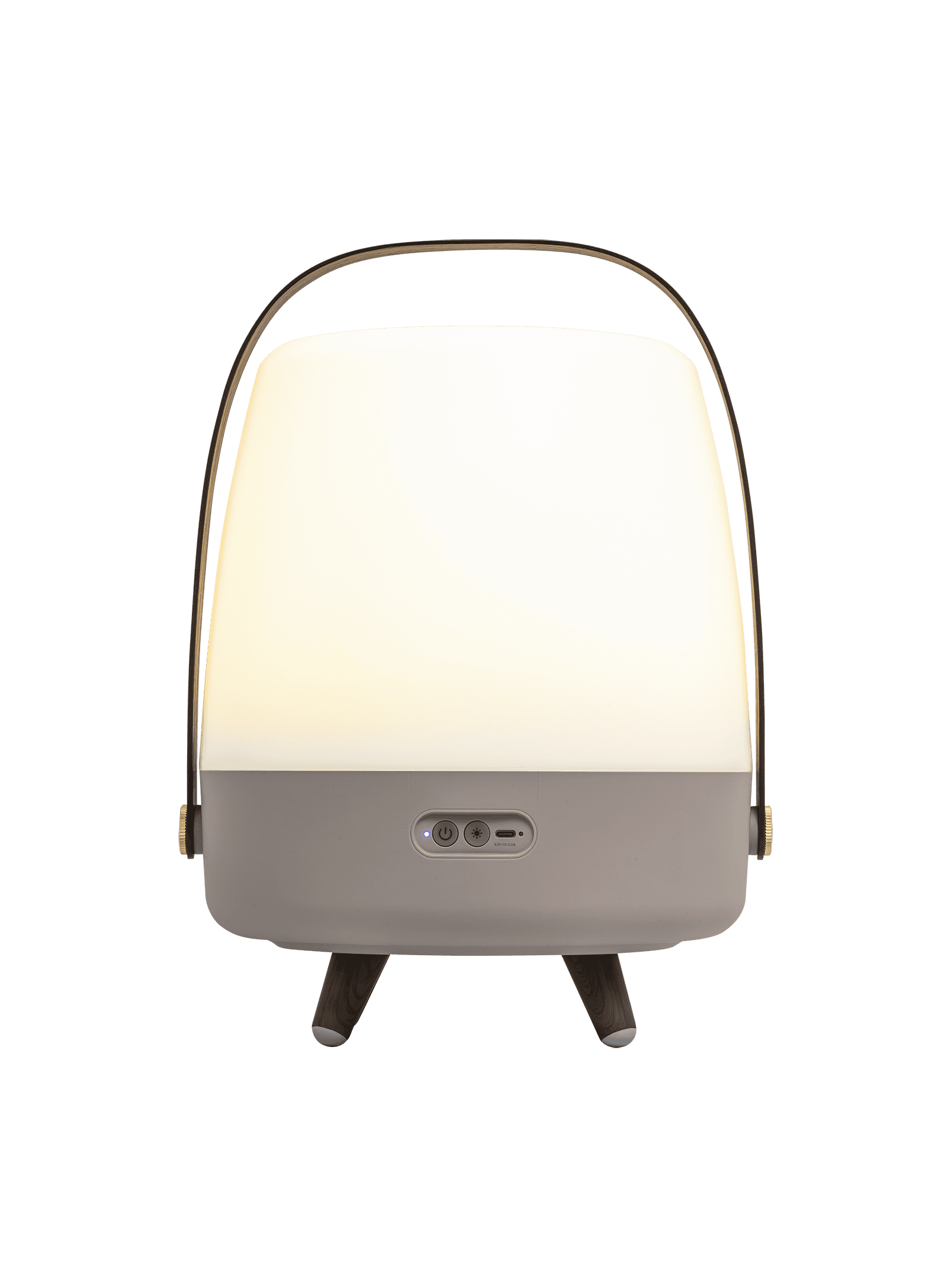 Lite-up Play Earth by Kooduu – Bluetooth-enabled LED lamp with warm lighting and high-fidelity sound for cozy settings.
