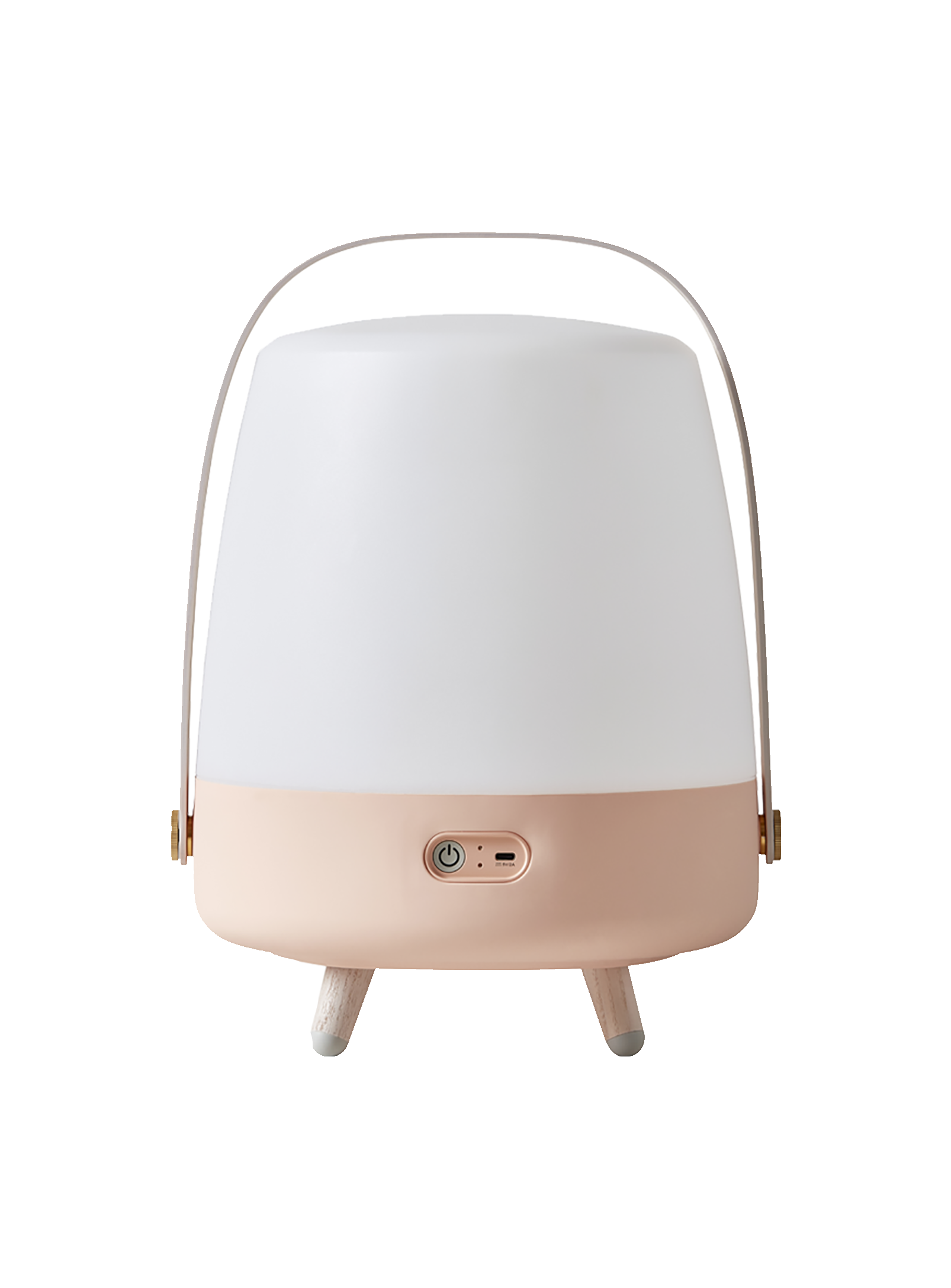 Lite-up Play Light Rose by Kooduu – portable LED lamp with Bluetooth speaker and adjustable warm lighting for a cozy ambiance.