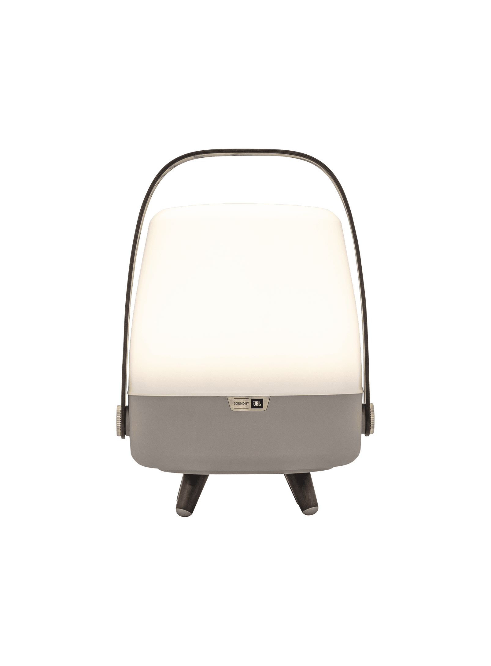 Lite-up Play Mini Earth by Kooduu – portable LED lamp with JBL sound, perfect for mood lighting and high-fidelity audio.