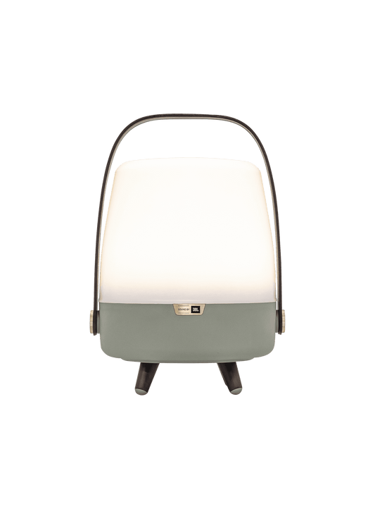 Lite-up Play Mini Petroleum by Kooduu – portable LED lamp with JBL sound and adjustable lighting for any indoor or outdoor setting.
