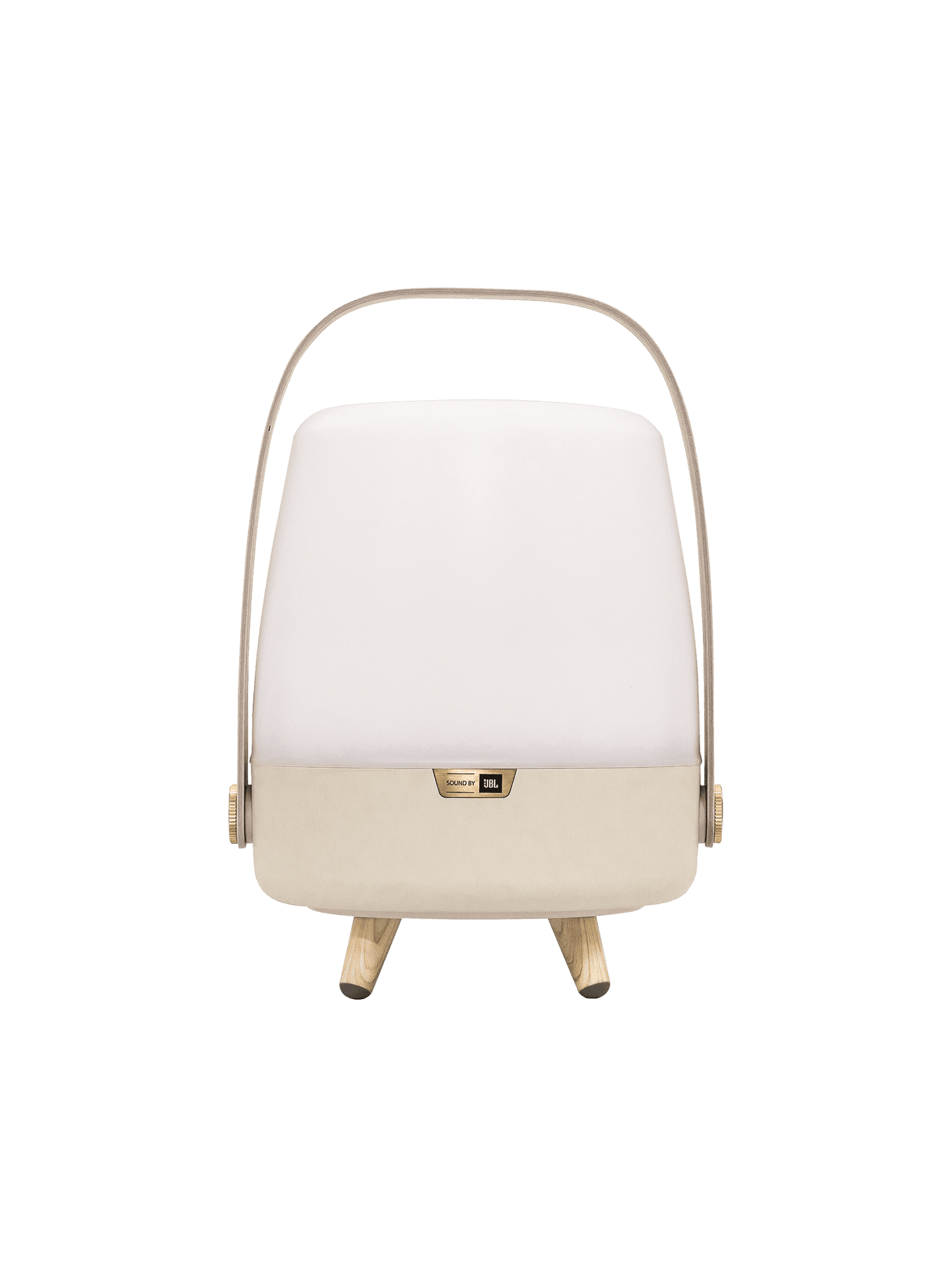Lite-up Play Mini Sand by Kooduu – Bluetooth speaker lamp with 8-hour battery life, adjustable light, and superior JBL audio.