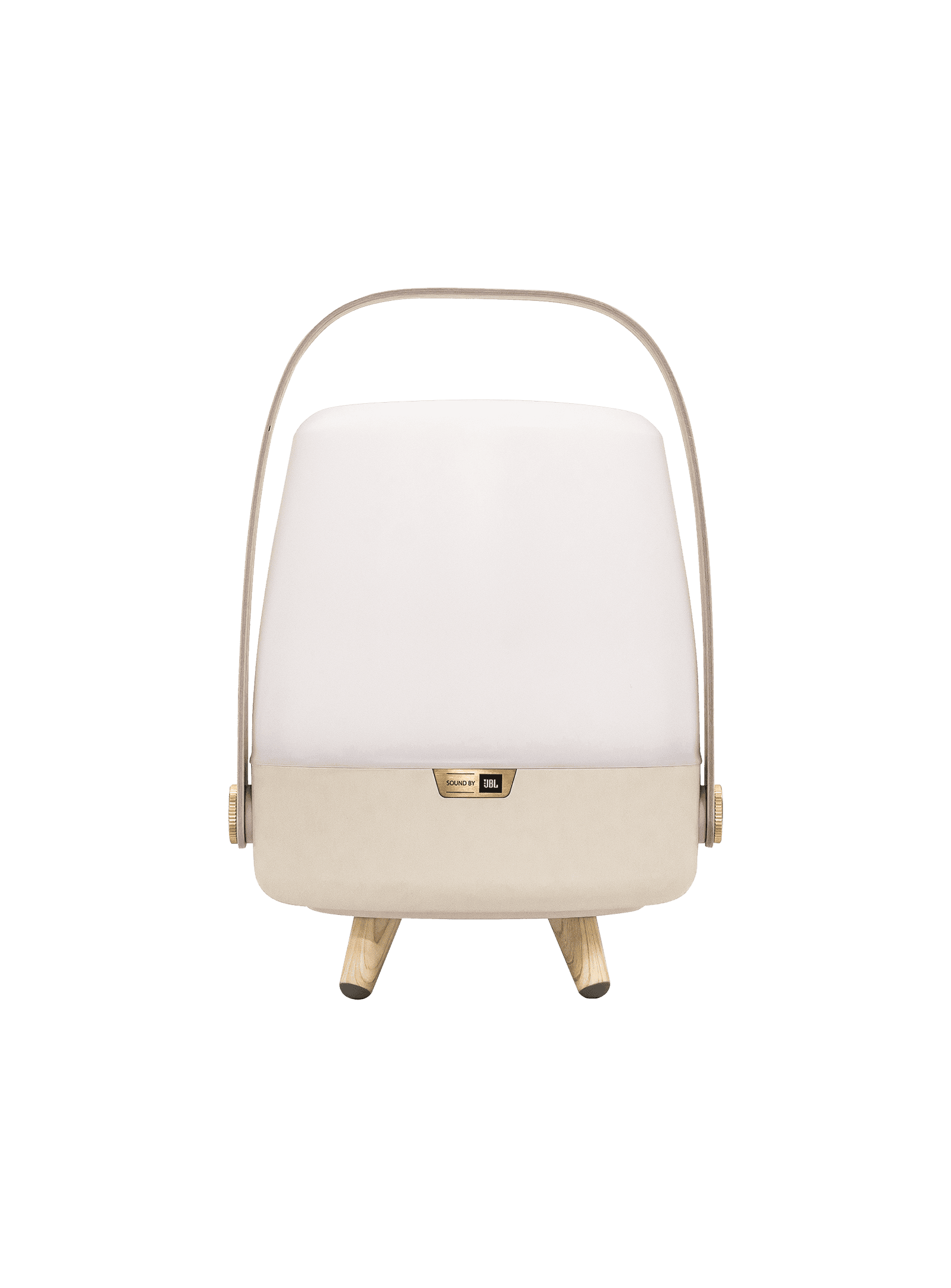 Lite-up Play Mini Sand by Kooduu – Bluetooth speaker lamp with 8-hour battery life, adjustable light, and superior JBL audio.