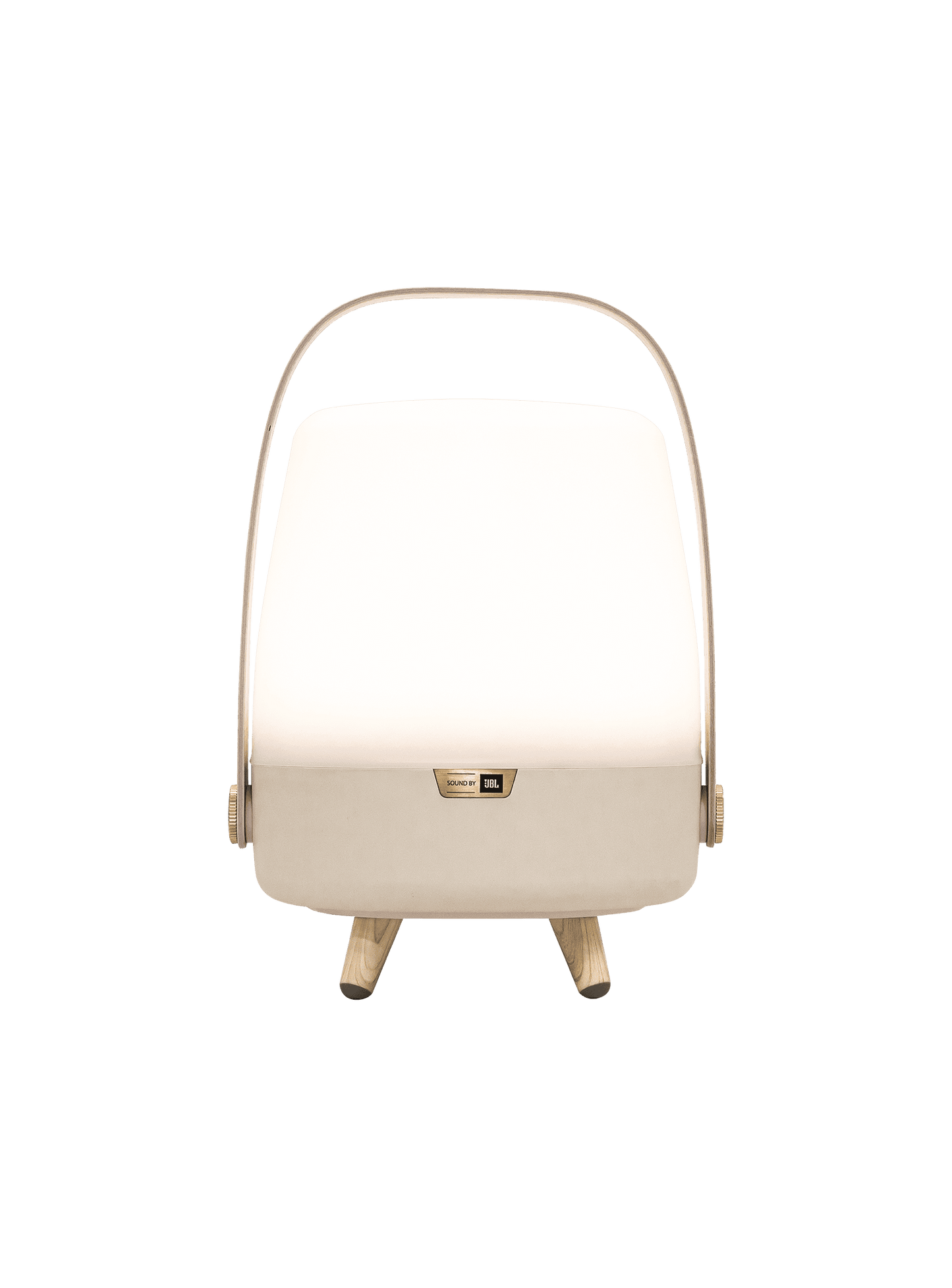Lite-up Play Mini Sand by Kooduu – portable LED lamp with JBL sound and adjustable warm lighting for any indoor or outdoor setting.
