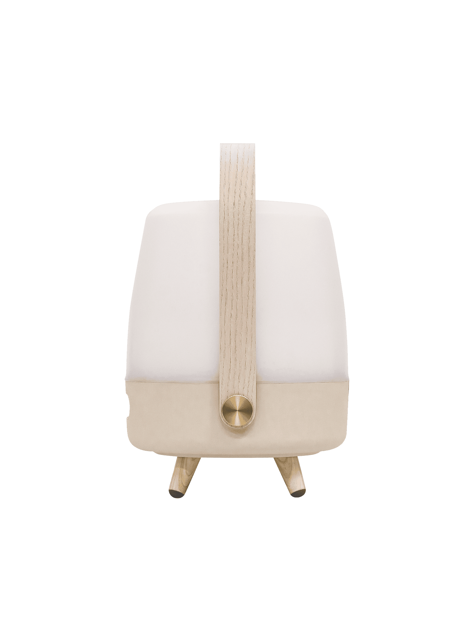Lite-up Play Mini Sand by Kooduu – Bluetooth speaker lamp with warm lighting and up to 8 hours of high-fidelity JBL sound.