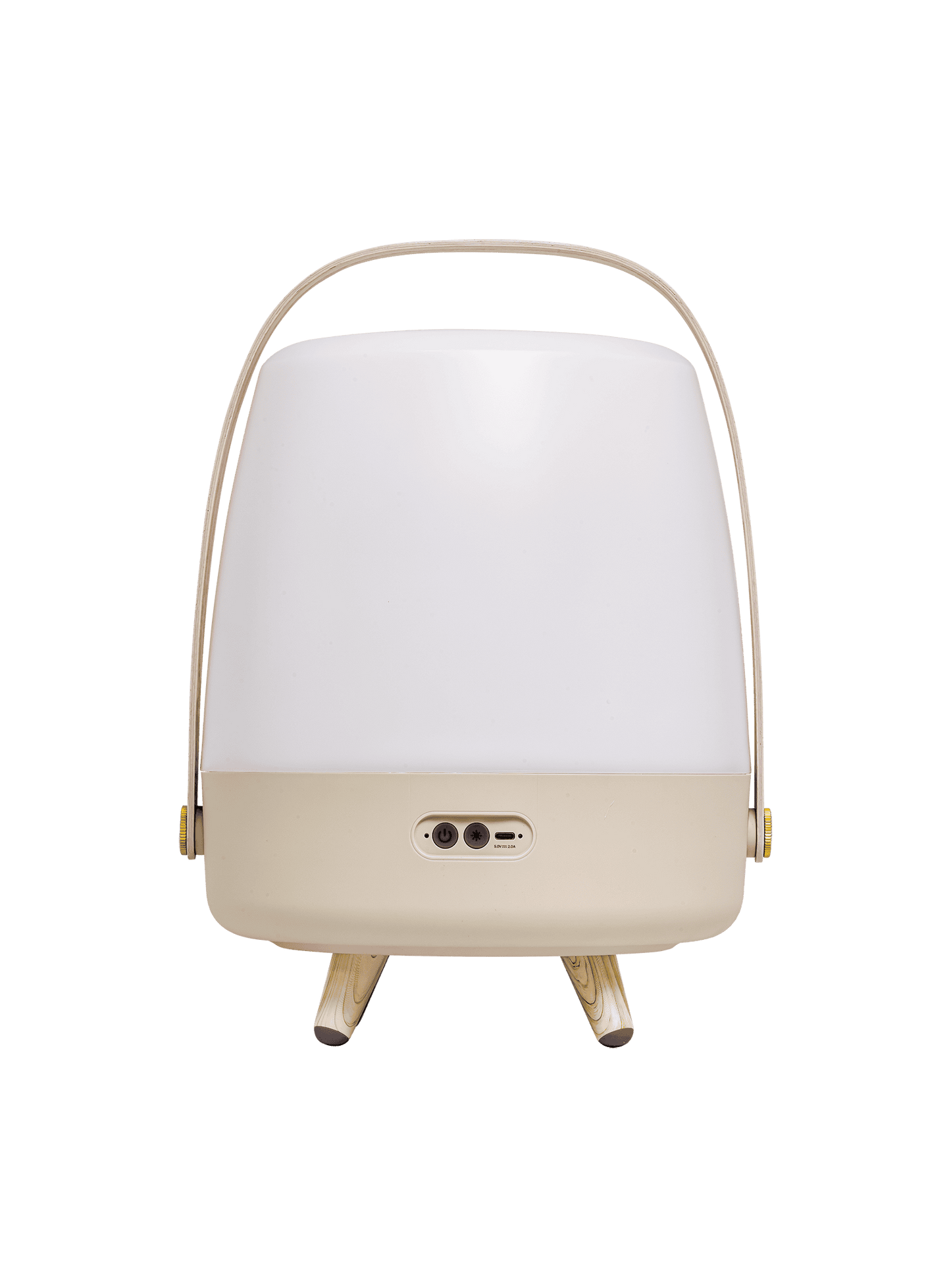 Lite-up Play Sand by Kooduu – portable LED lamp with Bluetooth speaker, offering warm lighting and high-quality sound.