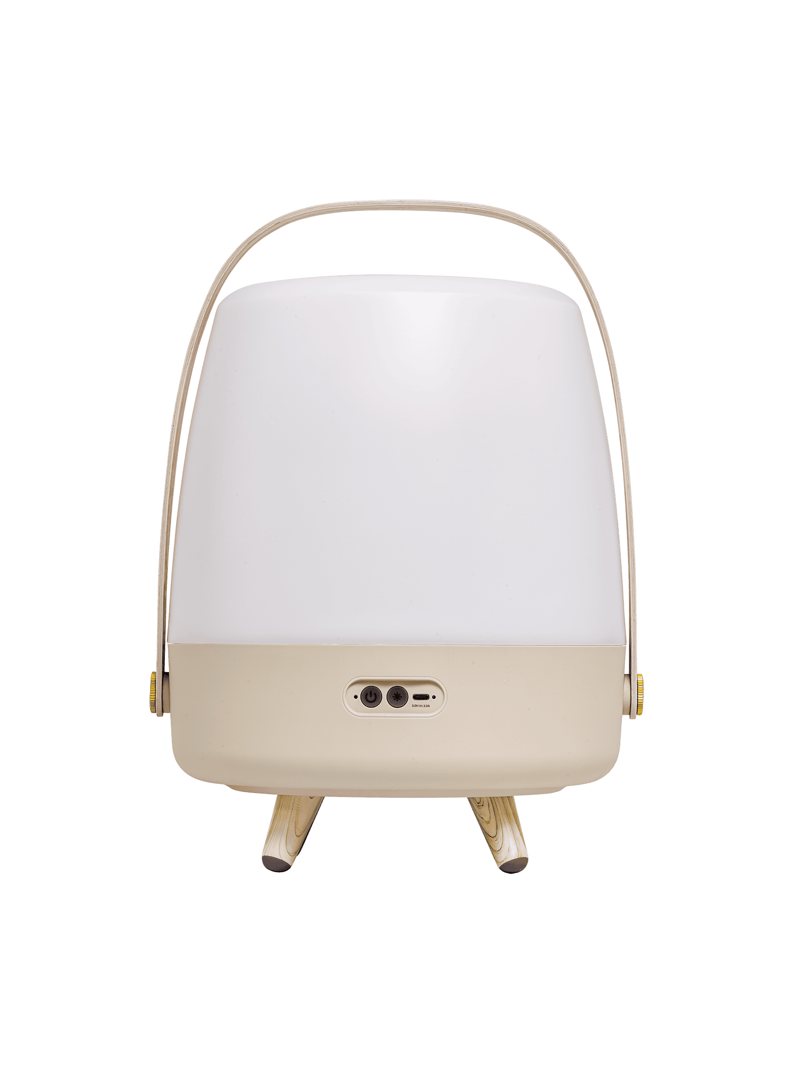 Lite-up Play Sand by Kooduu – portable LED lamp with Bluetooth speaker, offering warm lighting and high-quality sound.