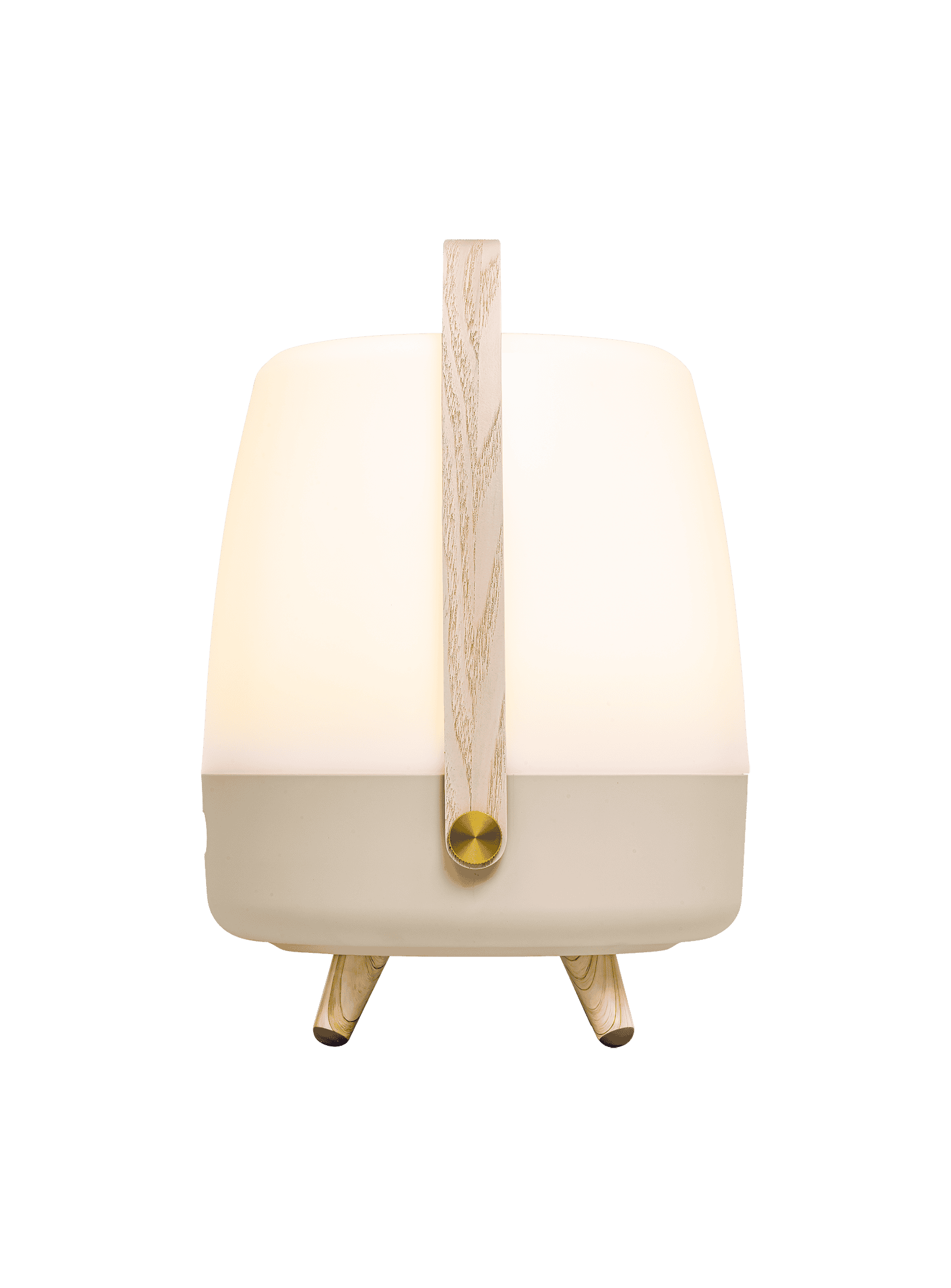 Kooduu Lite-up Play Sand – dimmable LED lamp and JBL speaker, eco-friendly design with FSC-certified wooden handle.