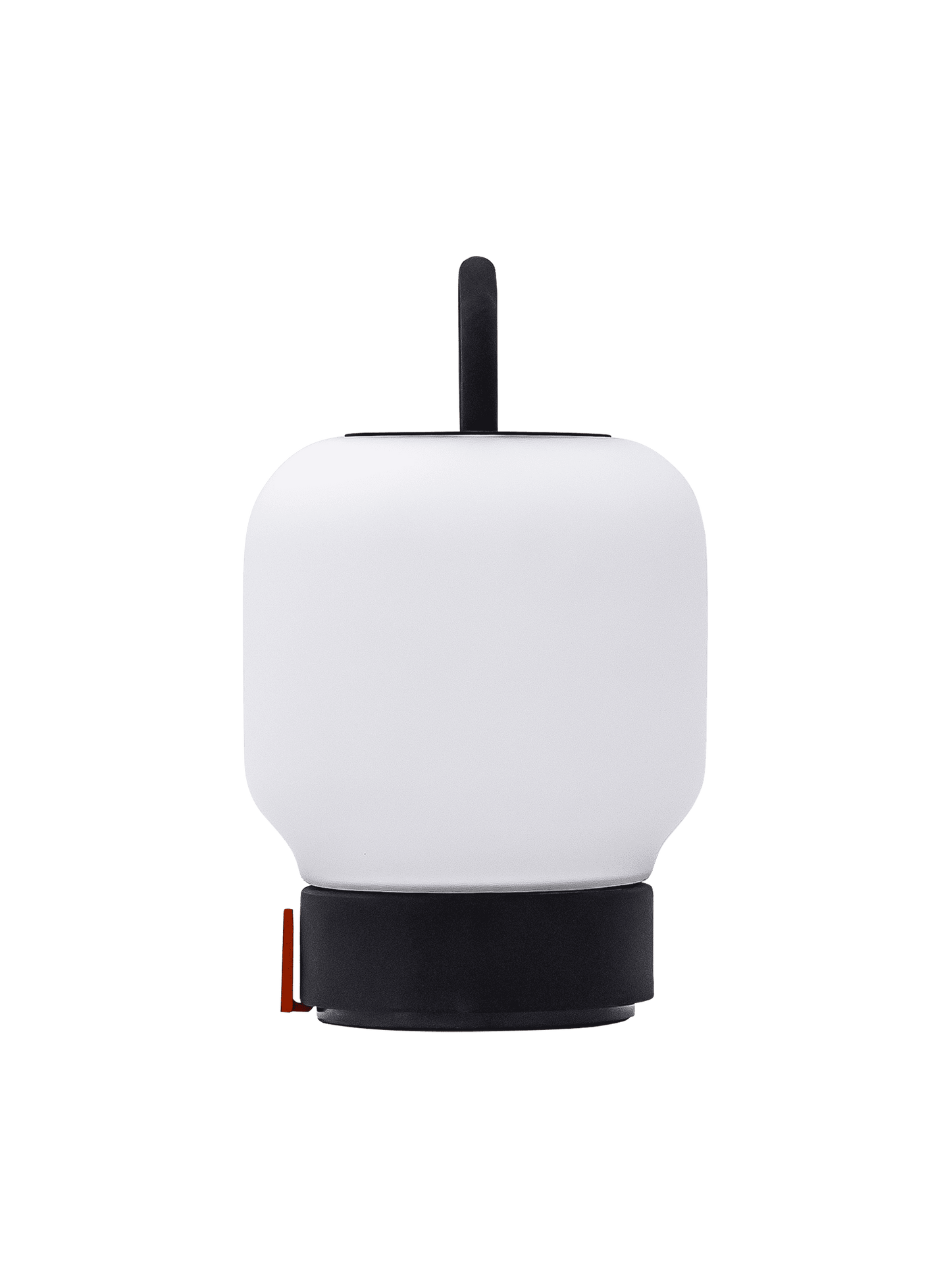 Kooduu Loome Anthracite – versatile LED table lamp with a steel handle and long-lasting battery for convenience and style.