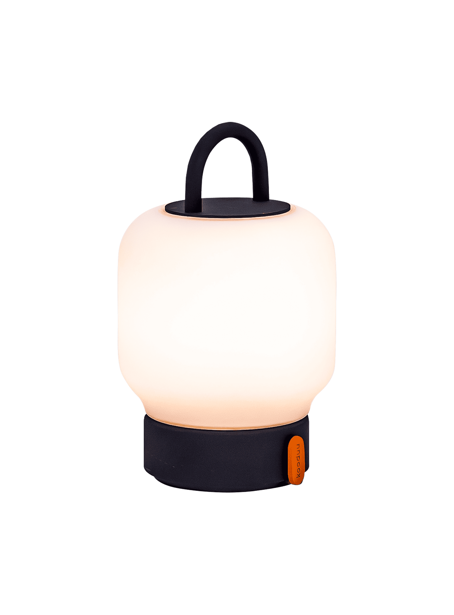 Loome Anthracite by Kooduu – compact LED lamp with continuously dimmable lighting and robust construction for modern spaces.