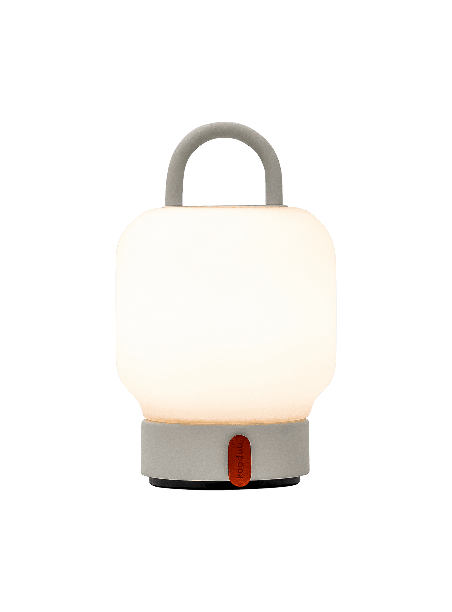 Loome Cloudy White by Kooduu – portable LED table lamp with dimmable lighting and elegant design for Canadian homes.