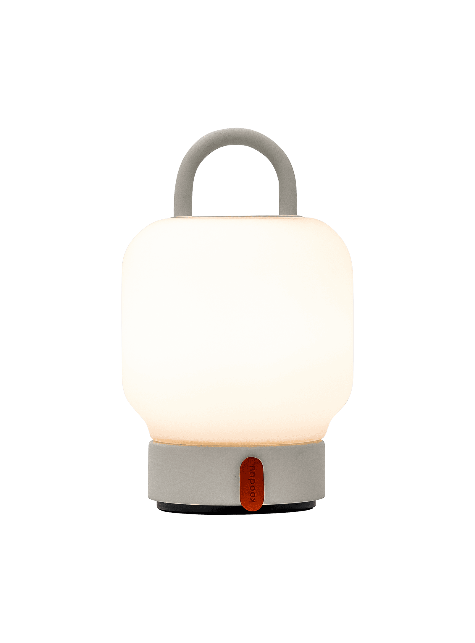 Loome Cloudy White by Kooduu – portable LED table lamp with dimmable lighting and elegant design for Canadian homes.
