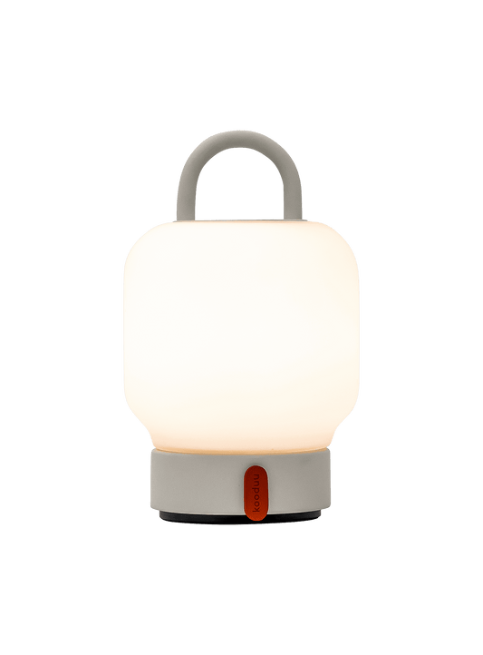 Loome Cloudy White by Kooduu – portable LED table lamp with dimmable lighting and elegant design for Canadian homes.