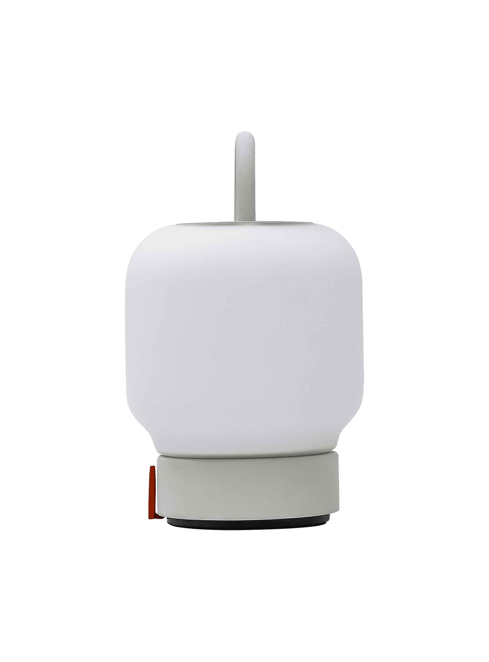 Loome Cloudy White by Kooduu – rechargeable LED lamp with warm light and continuously dimmable settings for customizable ambiance.