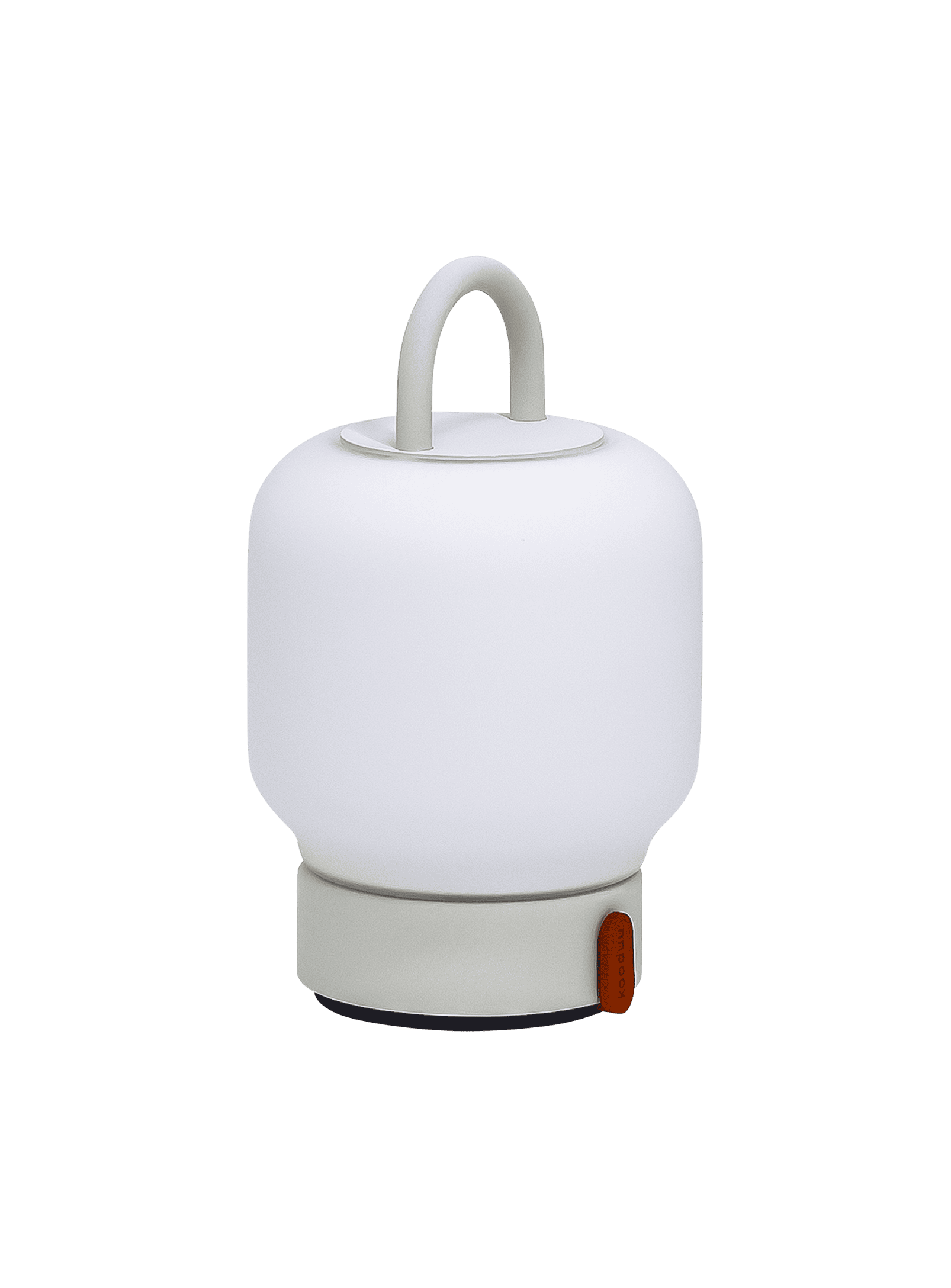 Loome Cloudy White by Kooduu – compact LED table lamp with steel construction and dimmable 2700K light for any room.