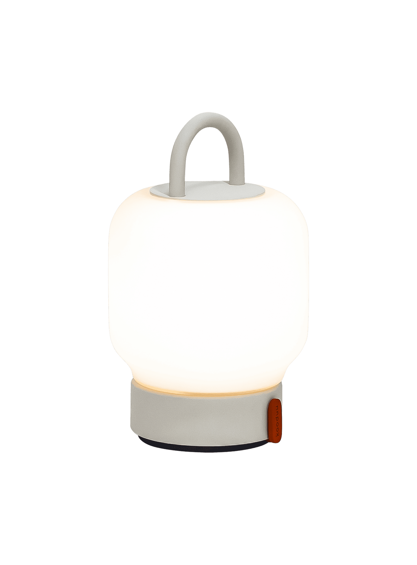 Kooduu Loome Cloudy White – portable LED lamp with soft, warm light and durable materials, perfect for home or office decor.