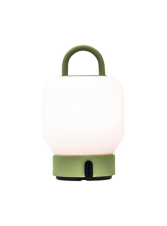 Loome Moss by Kooduu – portable LED table lamp with dimmable lighting, perfect for creating a cozy ambiance in any Canadian space.