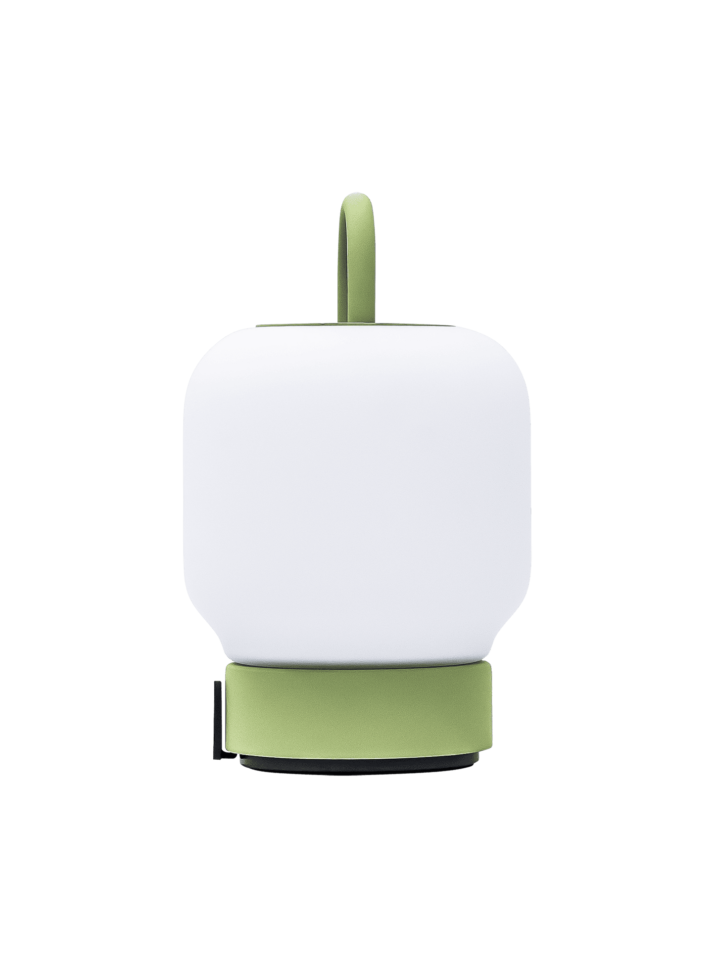 Loome Moss by Kooduu – rechargeable LED lamp with adjustable light settings and USB charging dock for convenient use.