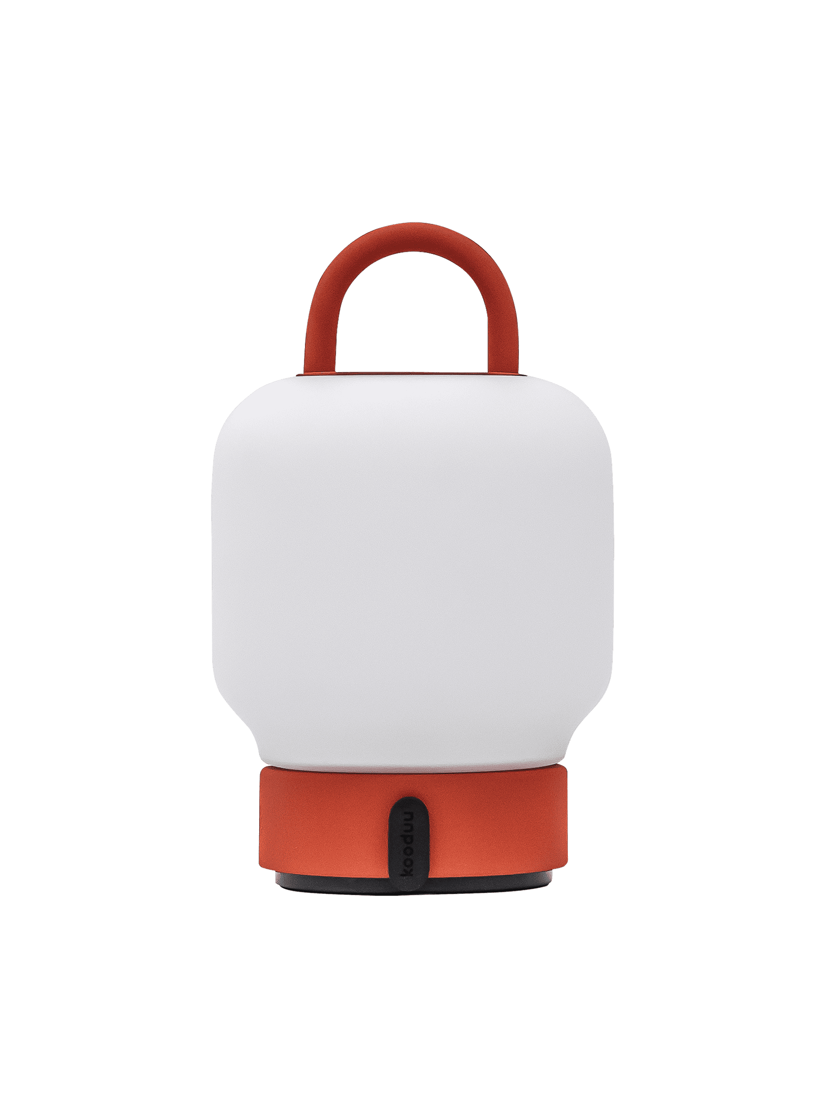 Kooduu Loome Orange – rechargeable LED lamp with adjustable brightness and durable construction for versatile indoor use.