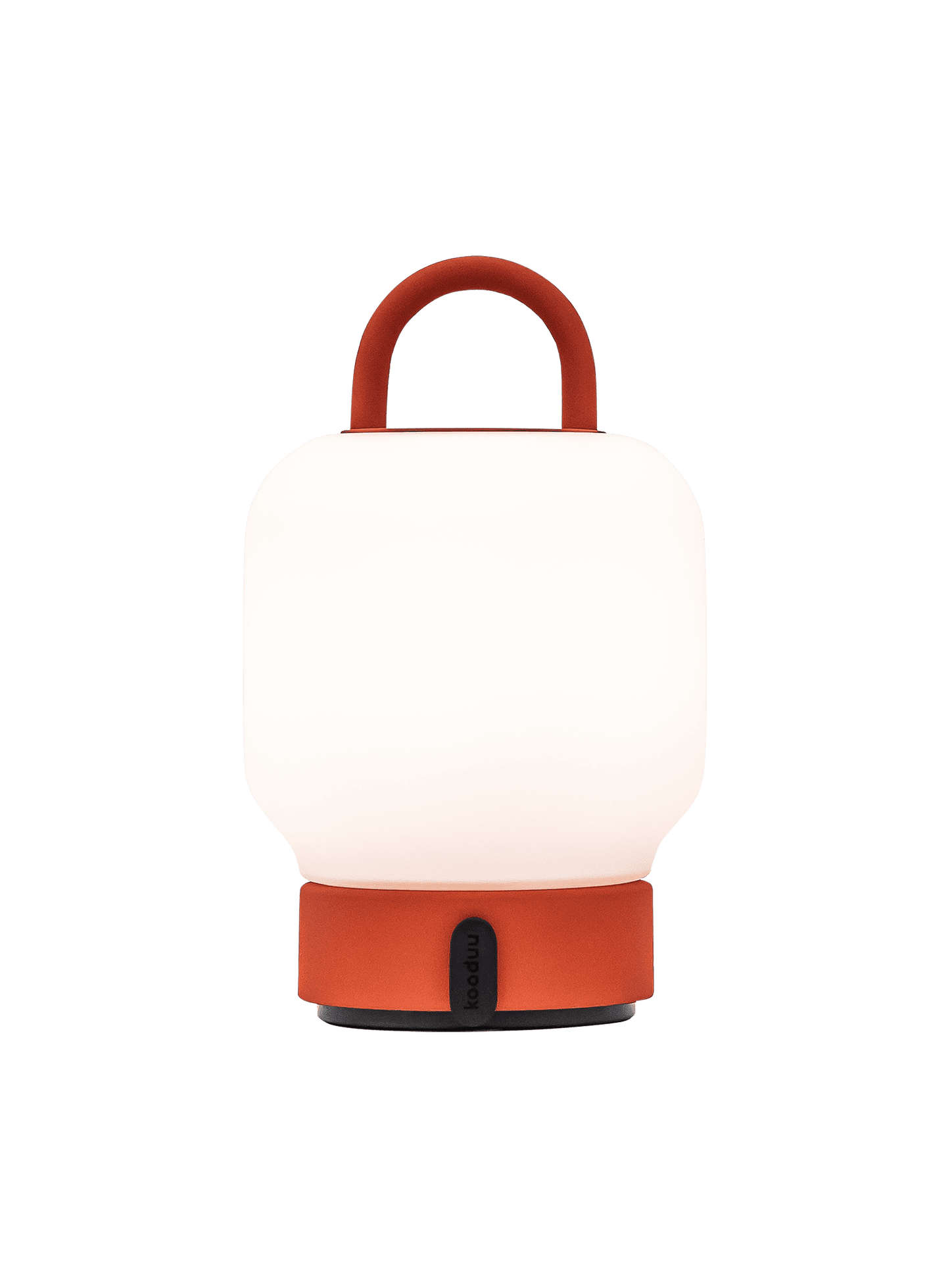 Loome Orange by Kooduu – portable LED table lamp with dimmable lighting and sleek design, perfect for Canadian home decor.