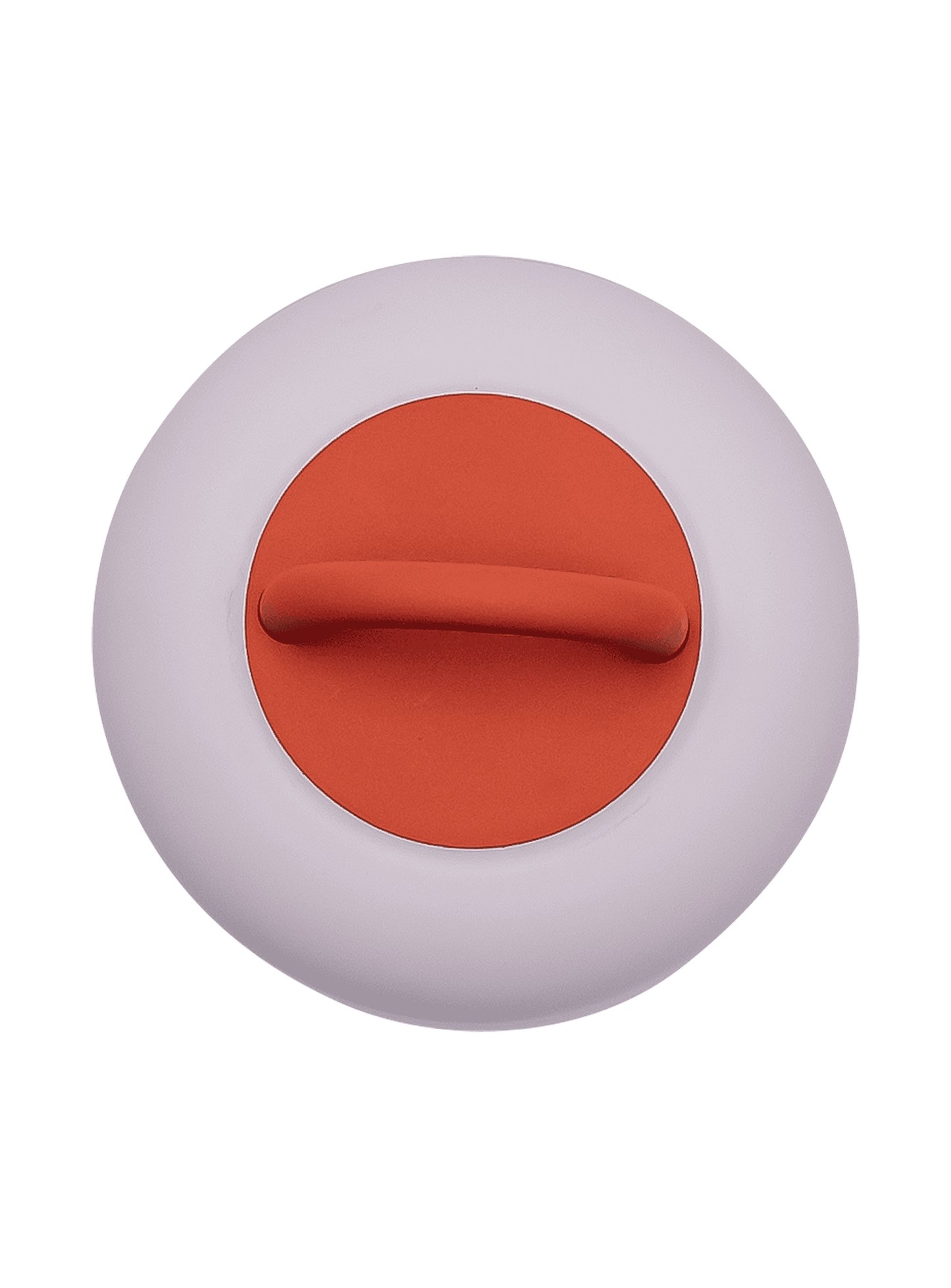 Loome Orange by Kooduu – rechargeable LED lamp with continuously adjustable light settings and sleek steel construction.