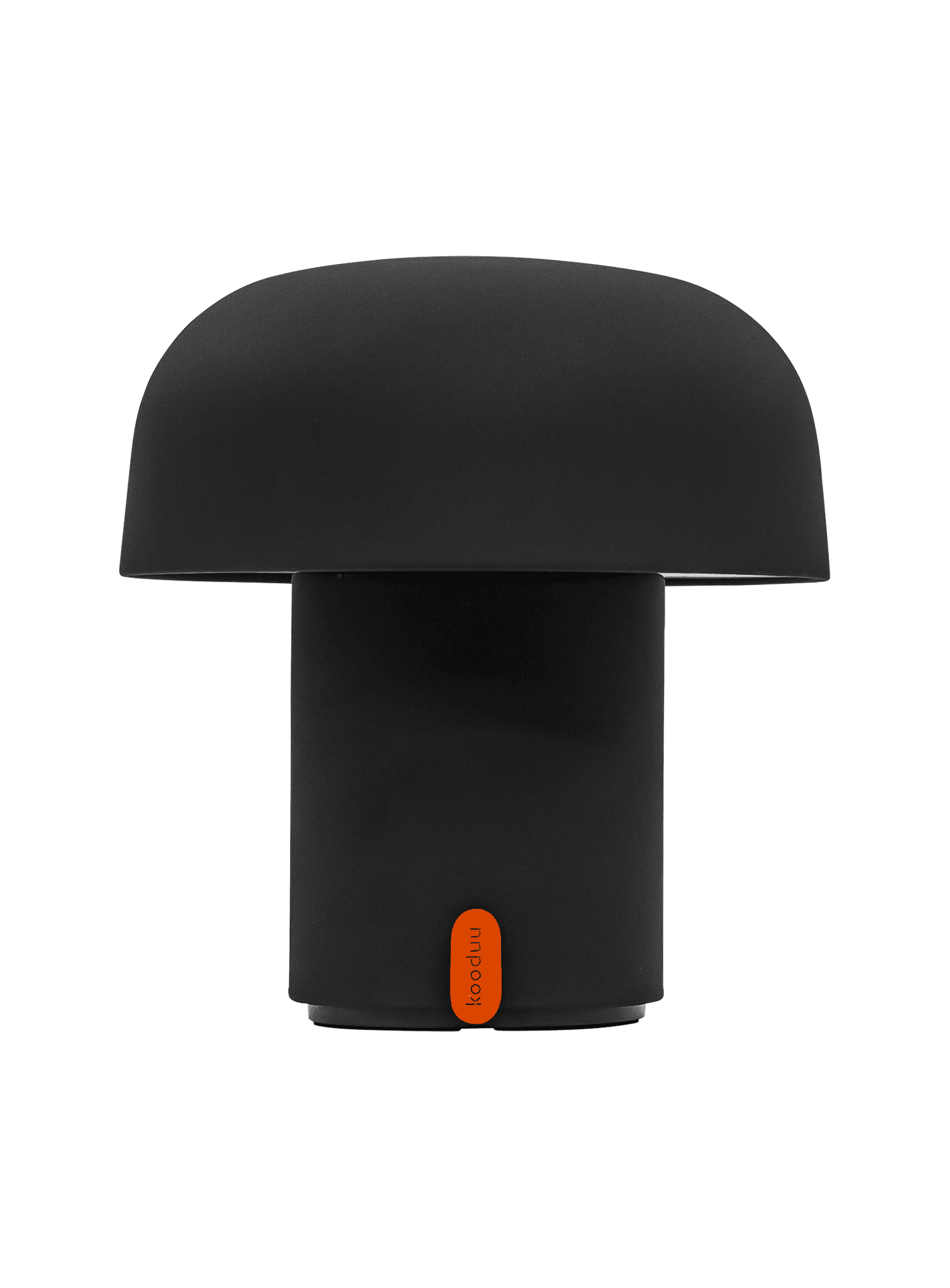 Sensa Anthracite by Kooduu – compact LED lamp with warm lighting and minimalist design, ideal for home or office.