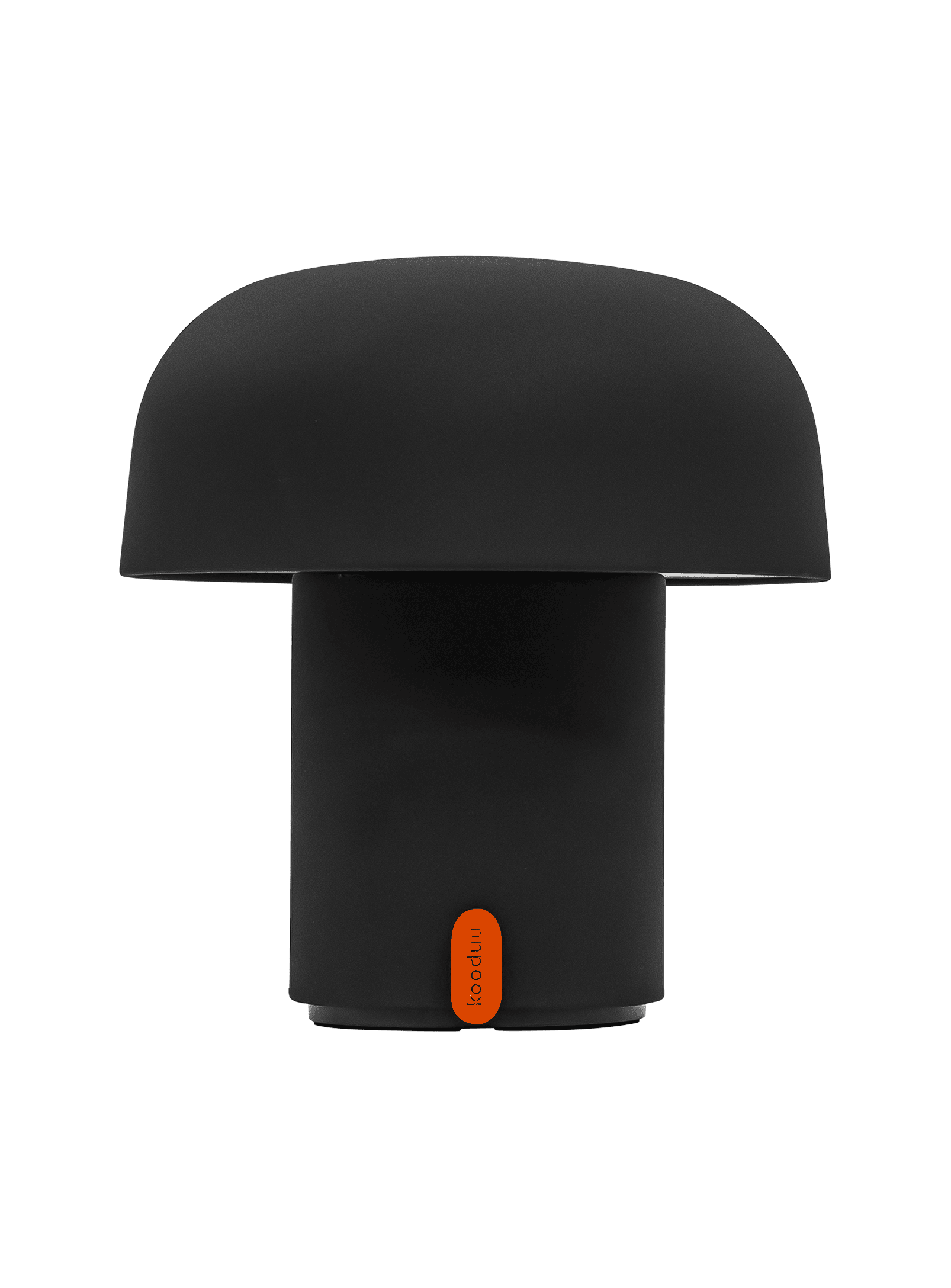 Sensa Anthracite by Kooduu – compact LED lamp with warm lighting and minimalist design, ideal for home or office.
