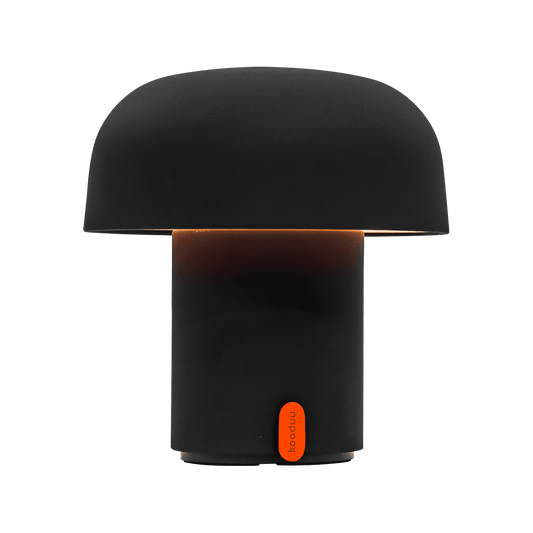 Kooduu Sensa Portable LED Lamp in Anthracite (Size: ø19 x 21 cm)