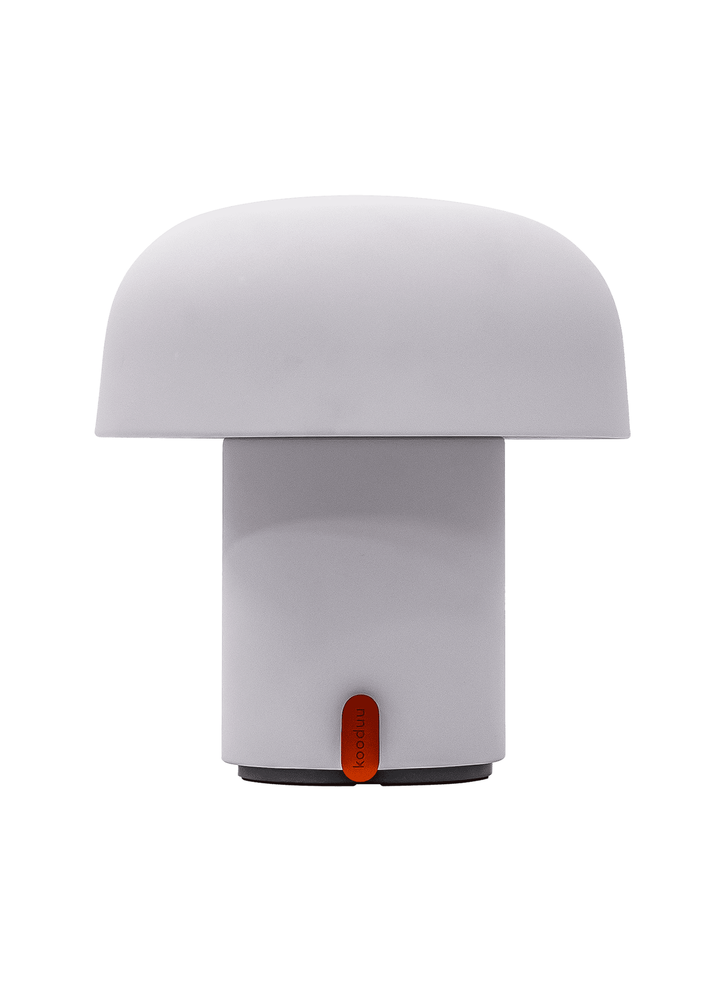 Kooduu Sensa Cloudy White – stylish LED lamp with 2700K warm light and up to 40-hour battery life for versatile lighting.